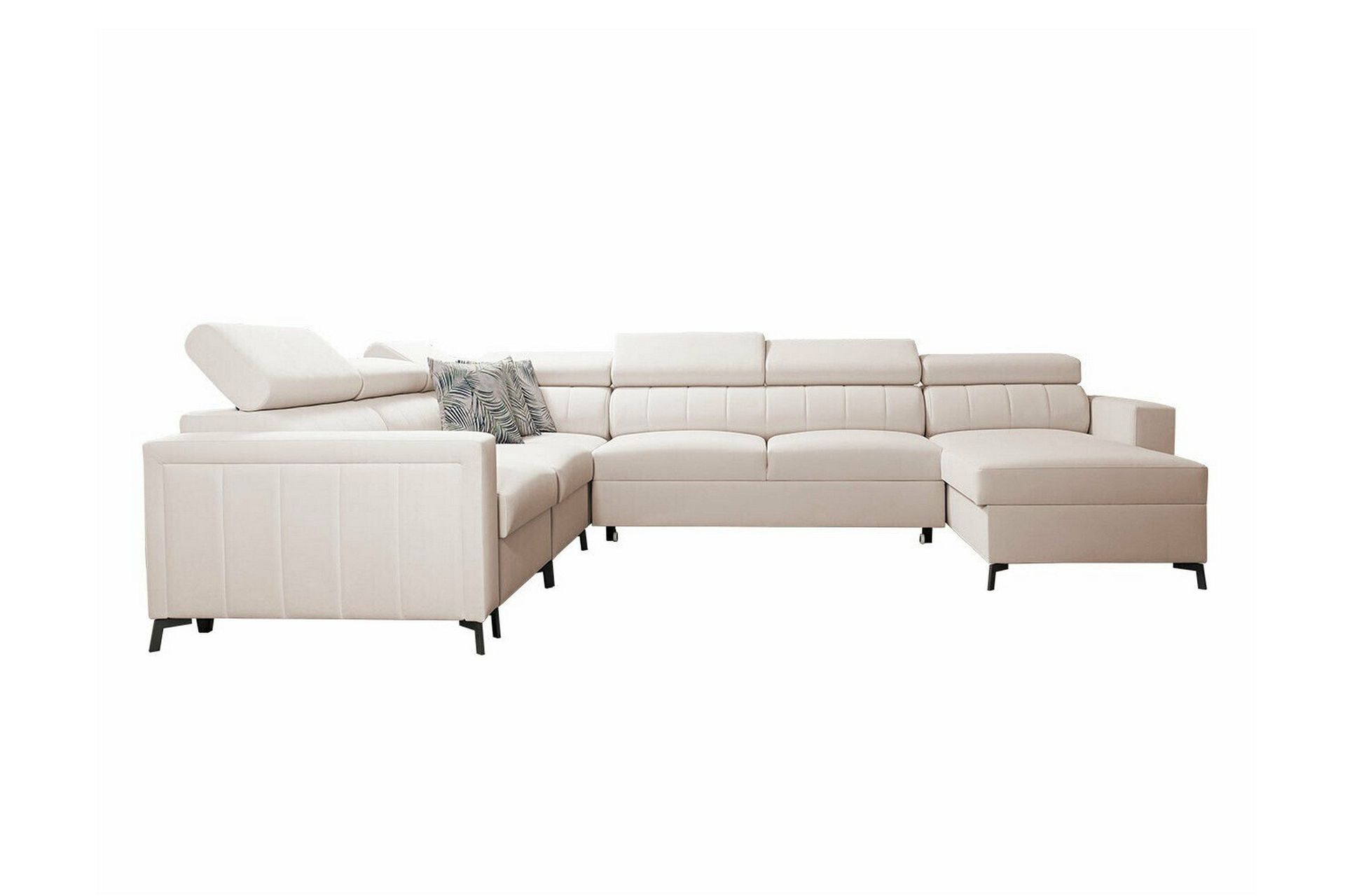 Galbally 5-sits Hörnbäddsoffa -