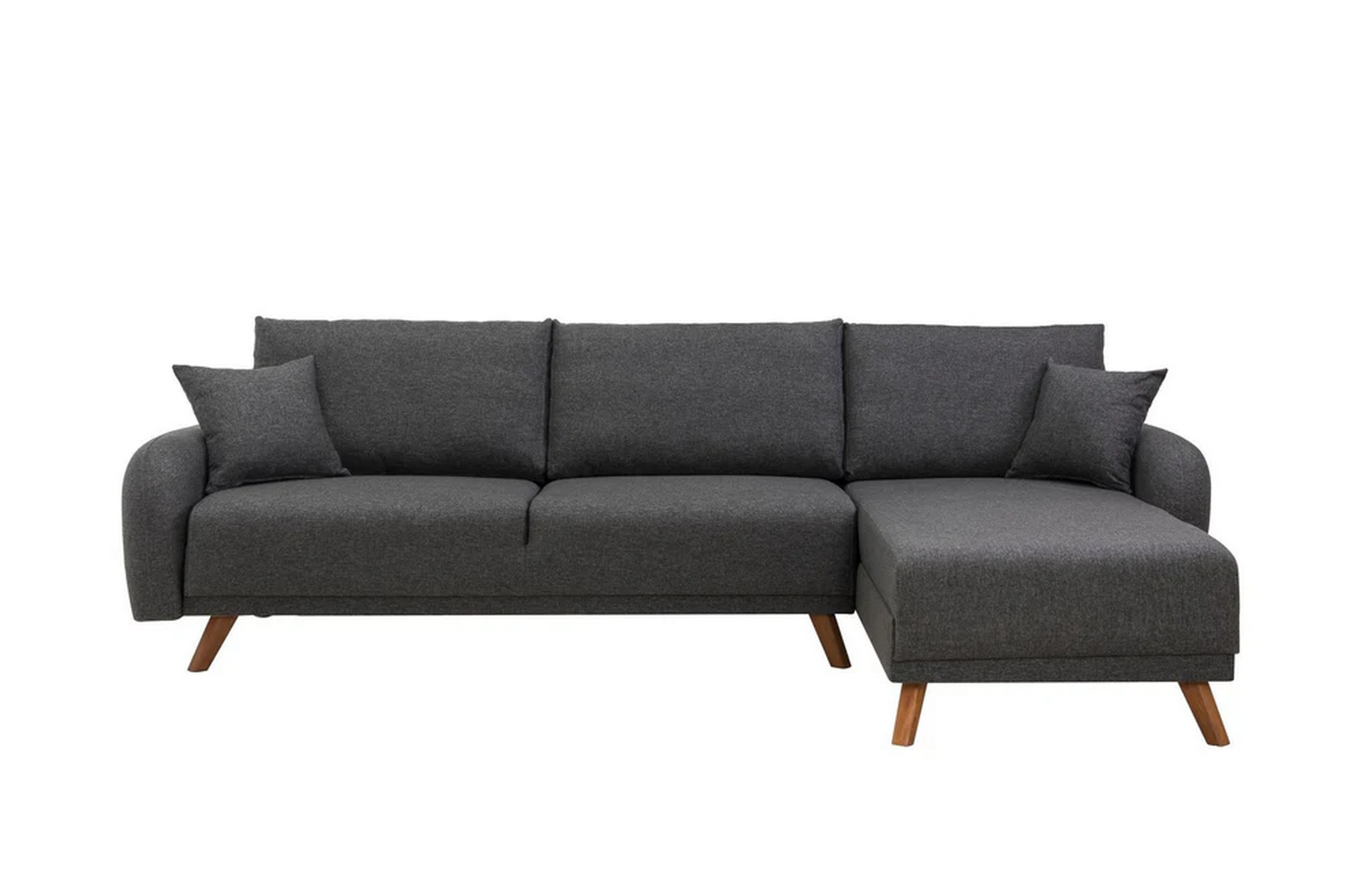 Hörnbäddsoffa Malkiat Antracit