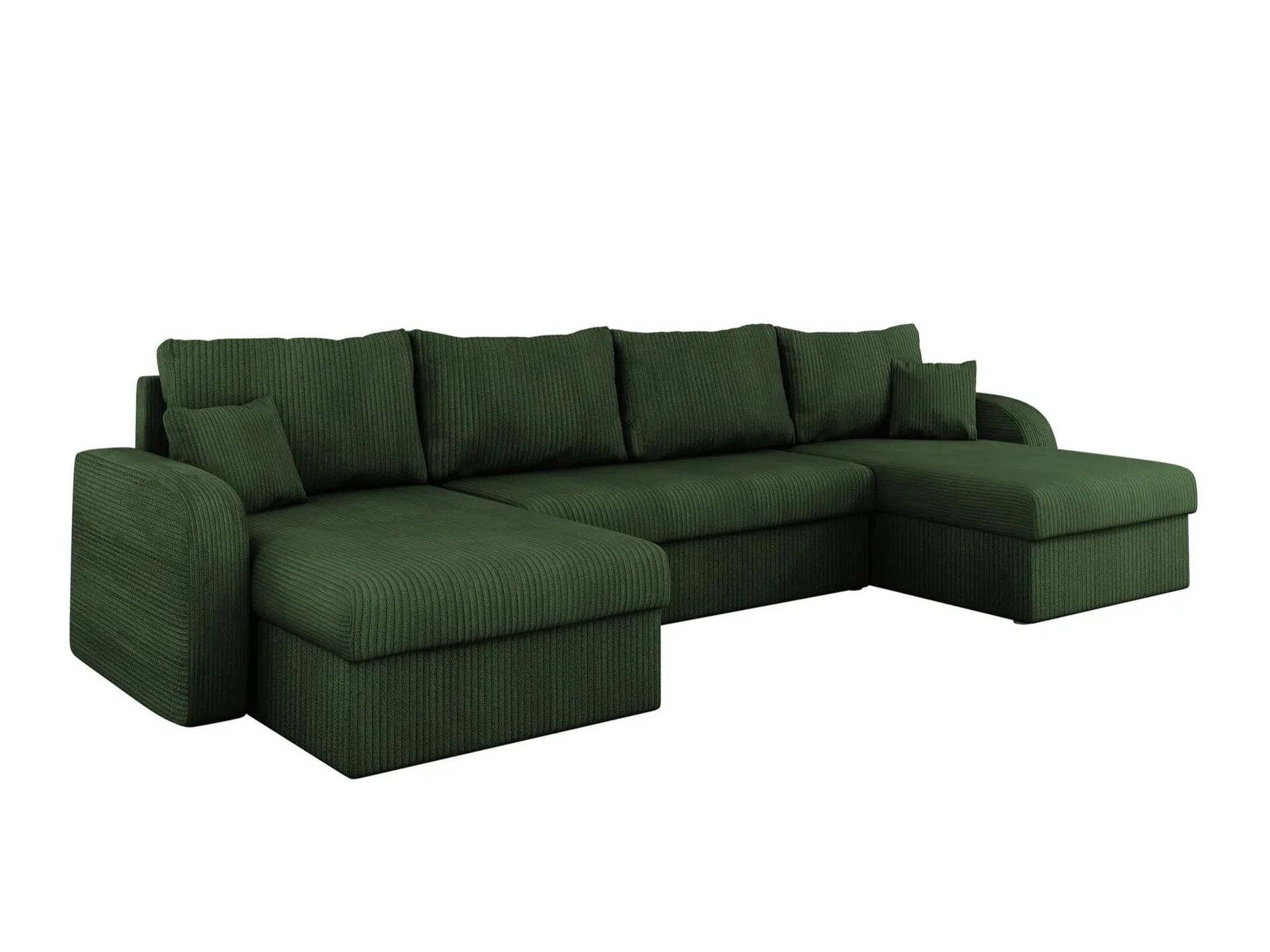 Kintore 4-sits Hörnbäddsoffa Black/Light grey -