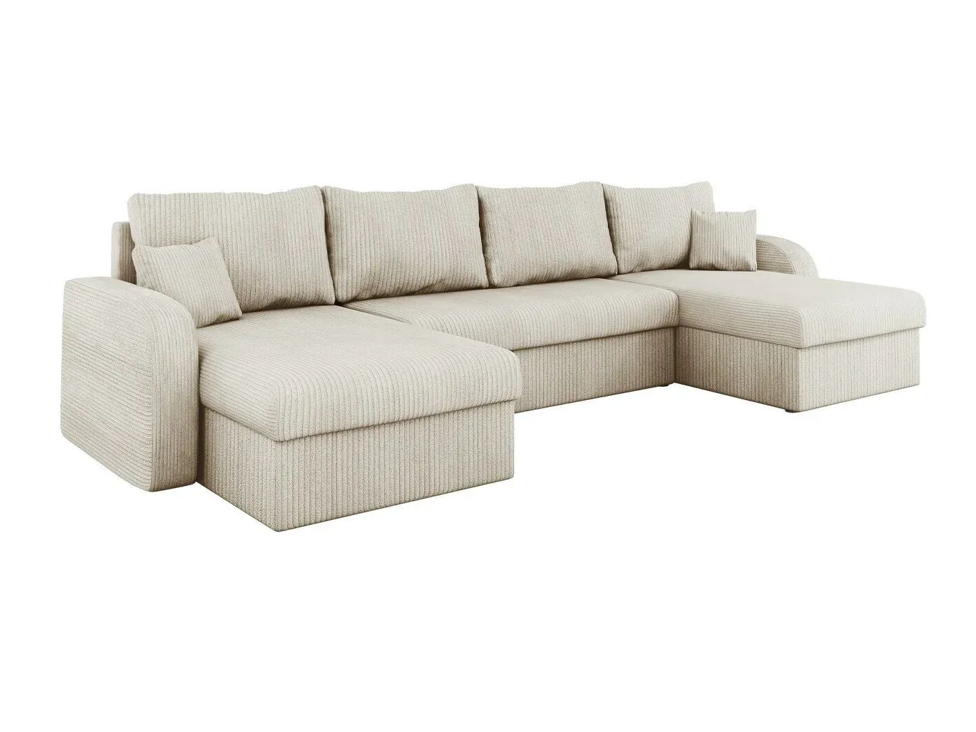 Kintore 4-sits Hörnbäddsoffa Grey/wood\\Grey/Black -