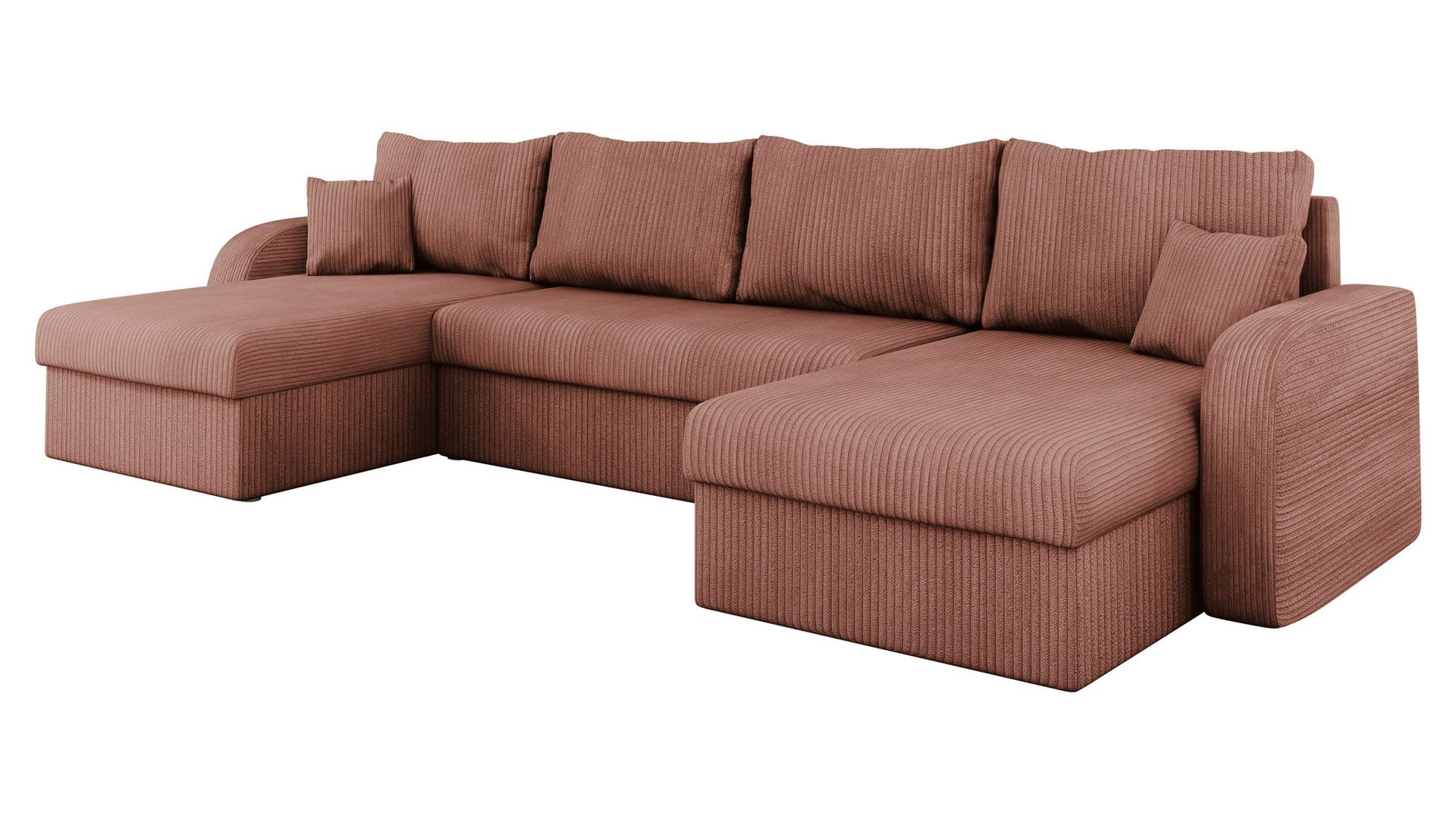 Kintore 4-sits Hörnbäddsoffa NO_BRAND Black/Grey -