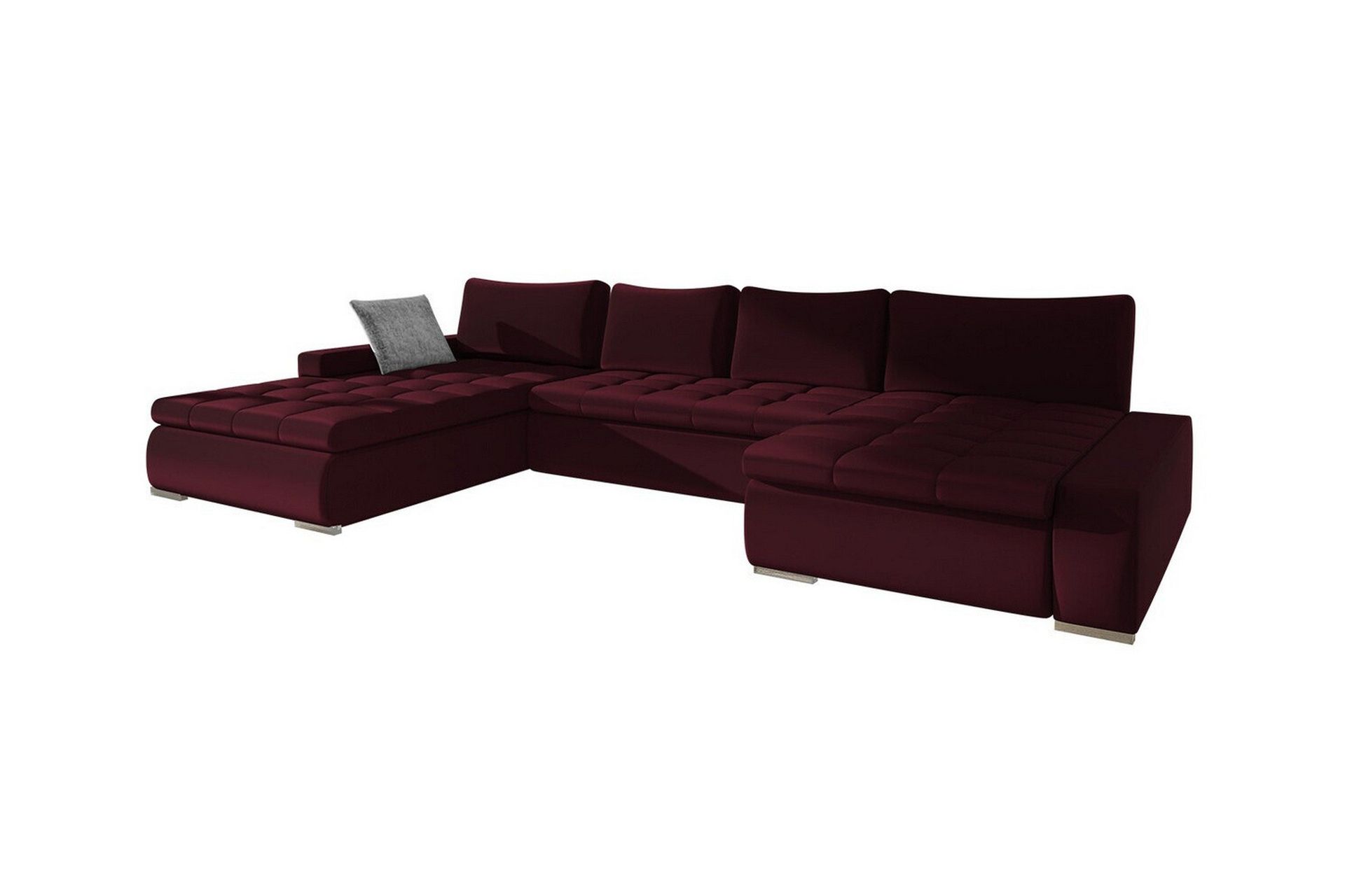 Kintore 4-sits H&ouml;rnb&auml;ddsoffa NO_BRAND Wine red -