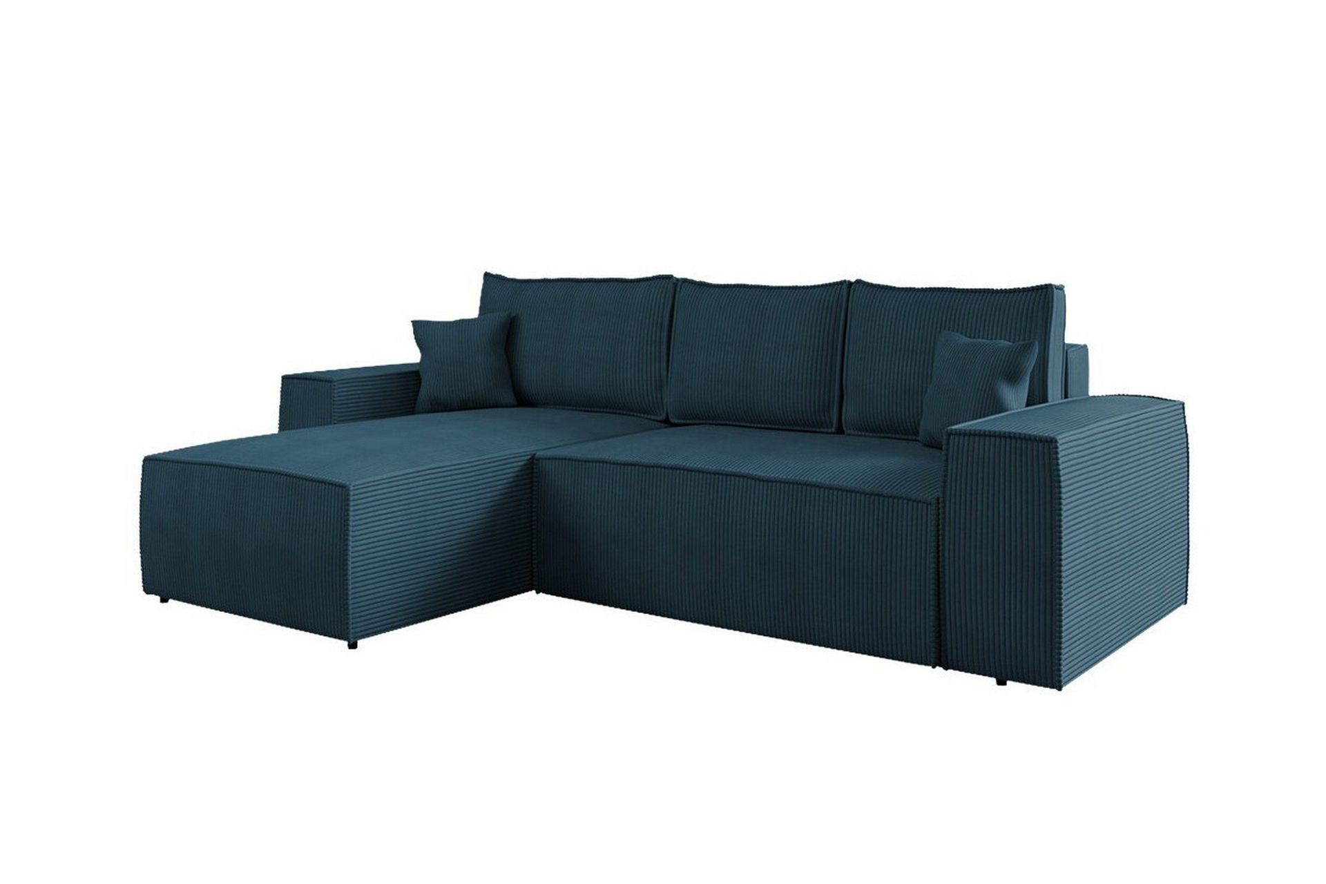 Knocklong 3-sits H&ouml;rnb&auml;ddsoffa blue -