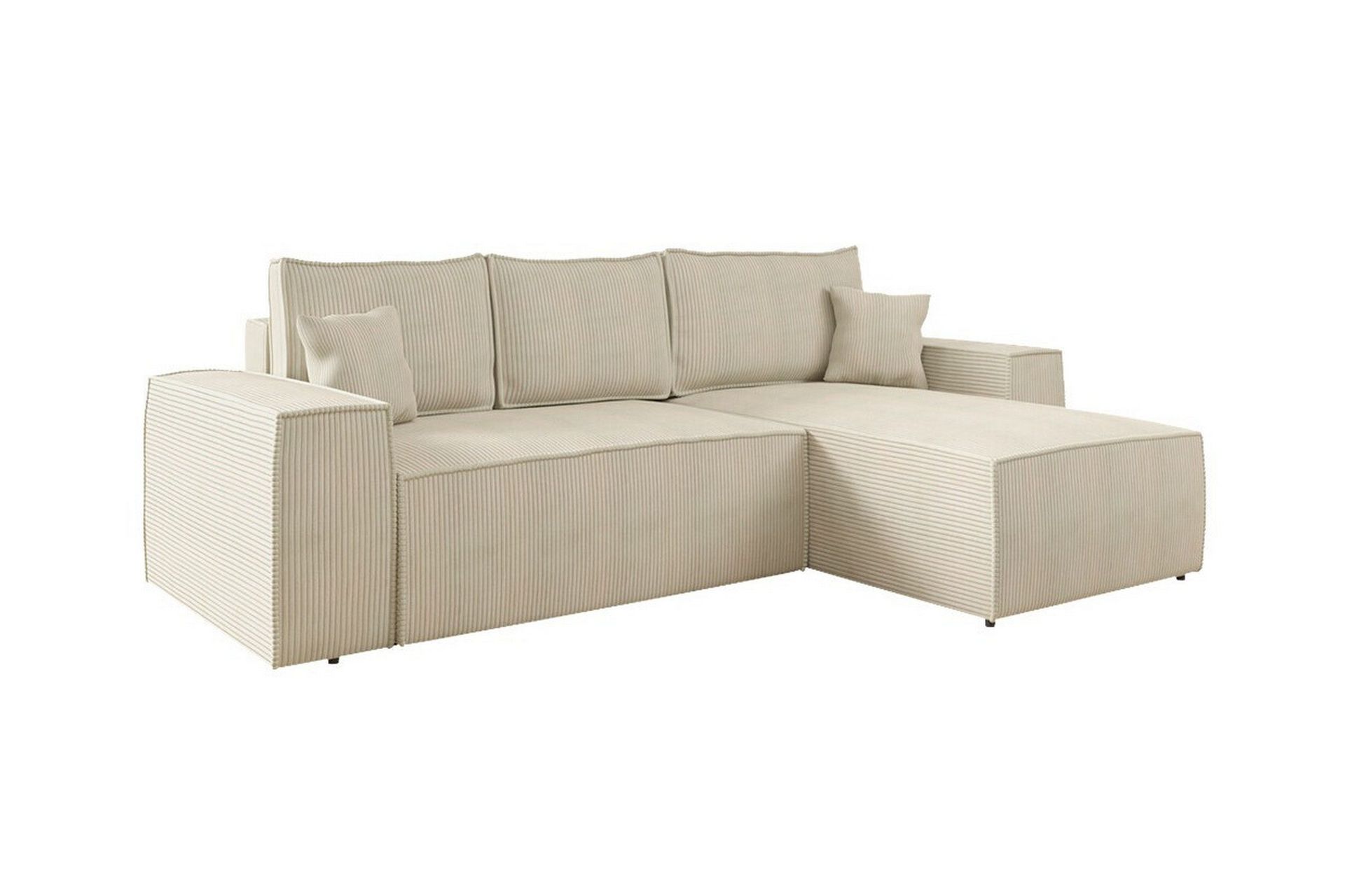Knocklong 3-sits Hörnbäddsoffa - Cream
