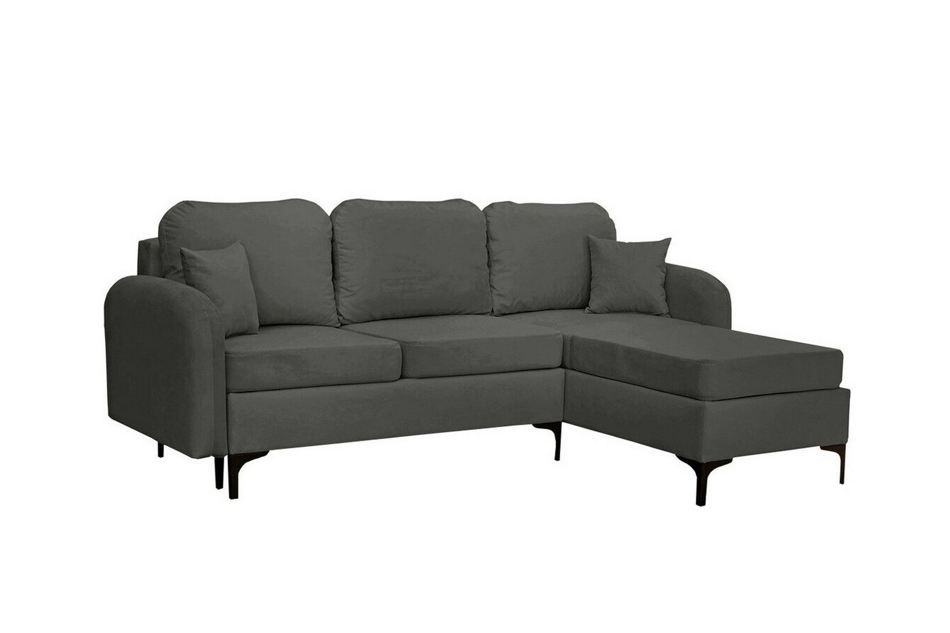 Knocklong 3-sits H&ouml;rnb&auml;ddsoffa Dark grey -