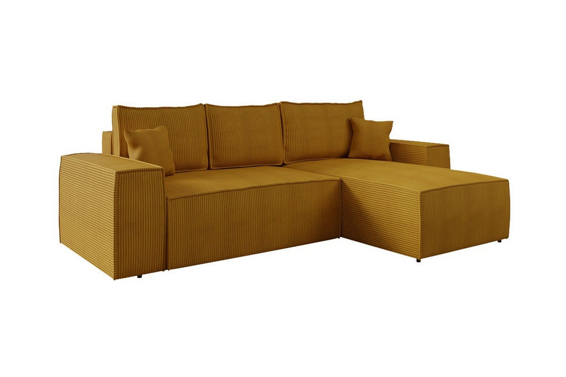Knocklong 3-sits H&ouml;rnb&auml;ddsoffa - Gul