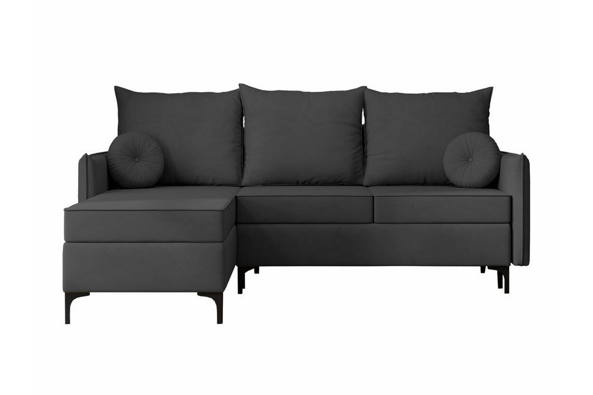 Knocklong 3-sits H&ouml;rnb&auml;ddsoffa - M&ouml;rkgr&aring;