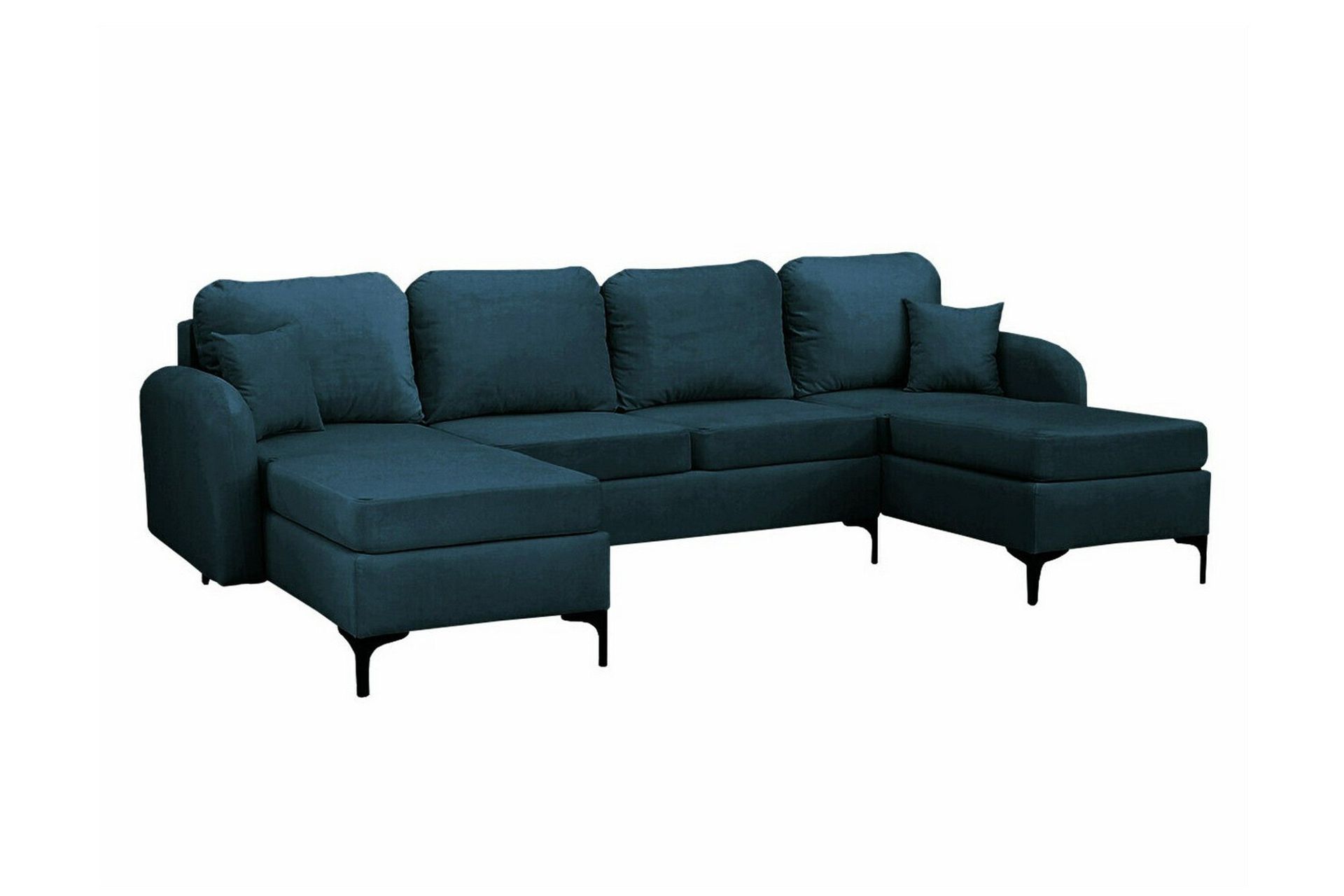 Knocklong 4-sits H&ouml;rnb&auml;ddsoffa Dark blue -