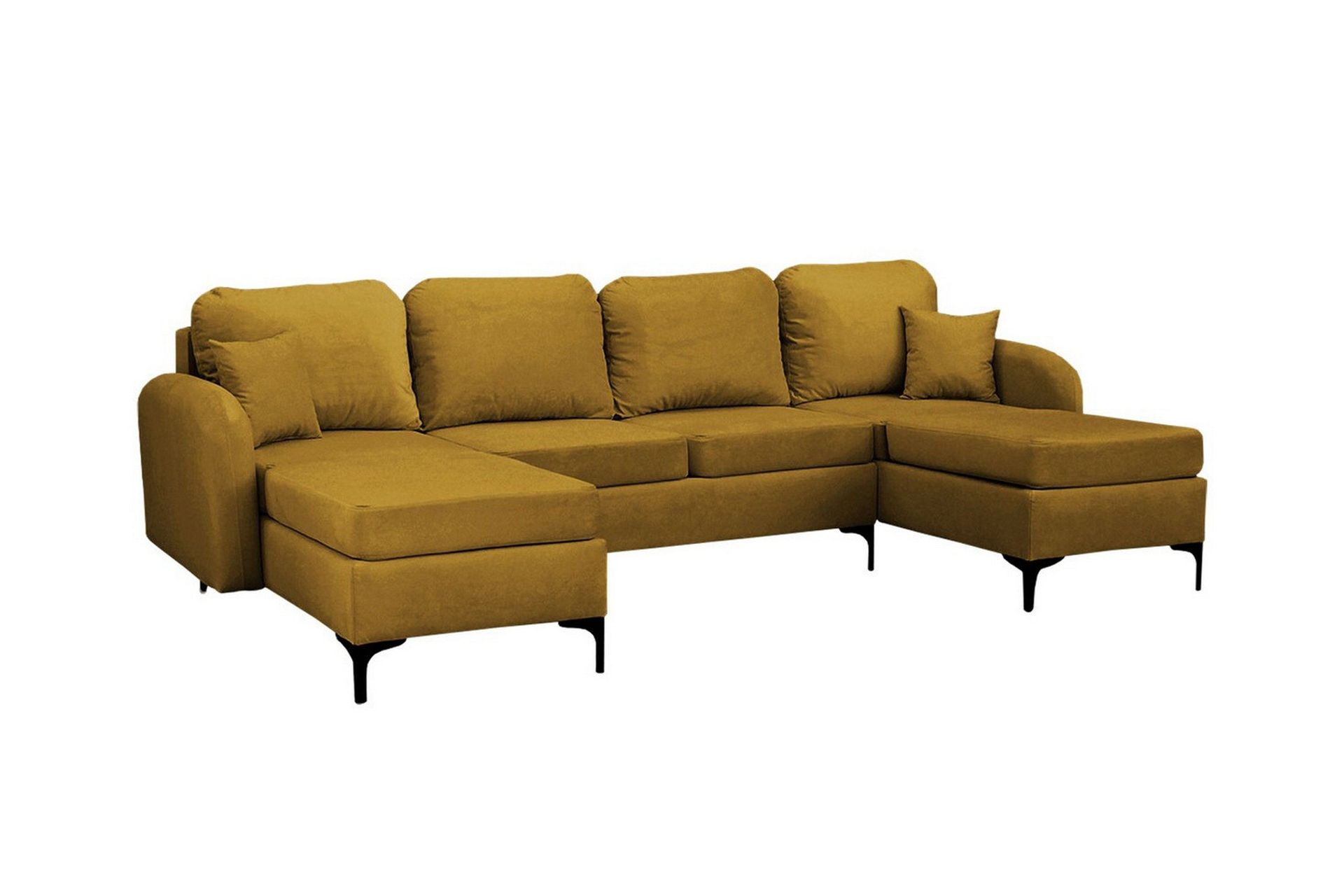 Knocklong 4-sits H&ouml;rnb&auml;ddsoffa Yellow-Green -