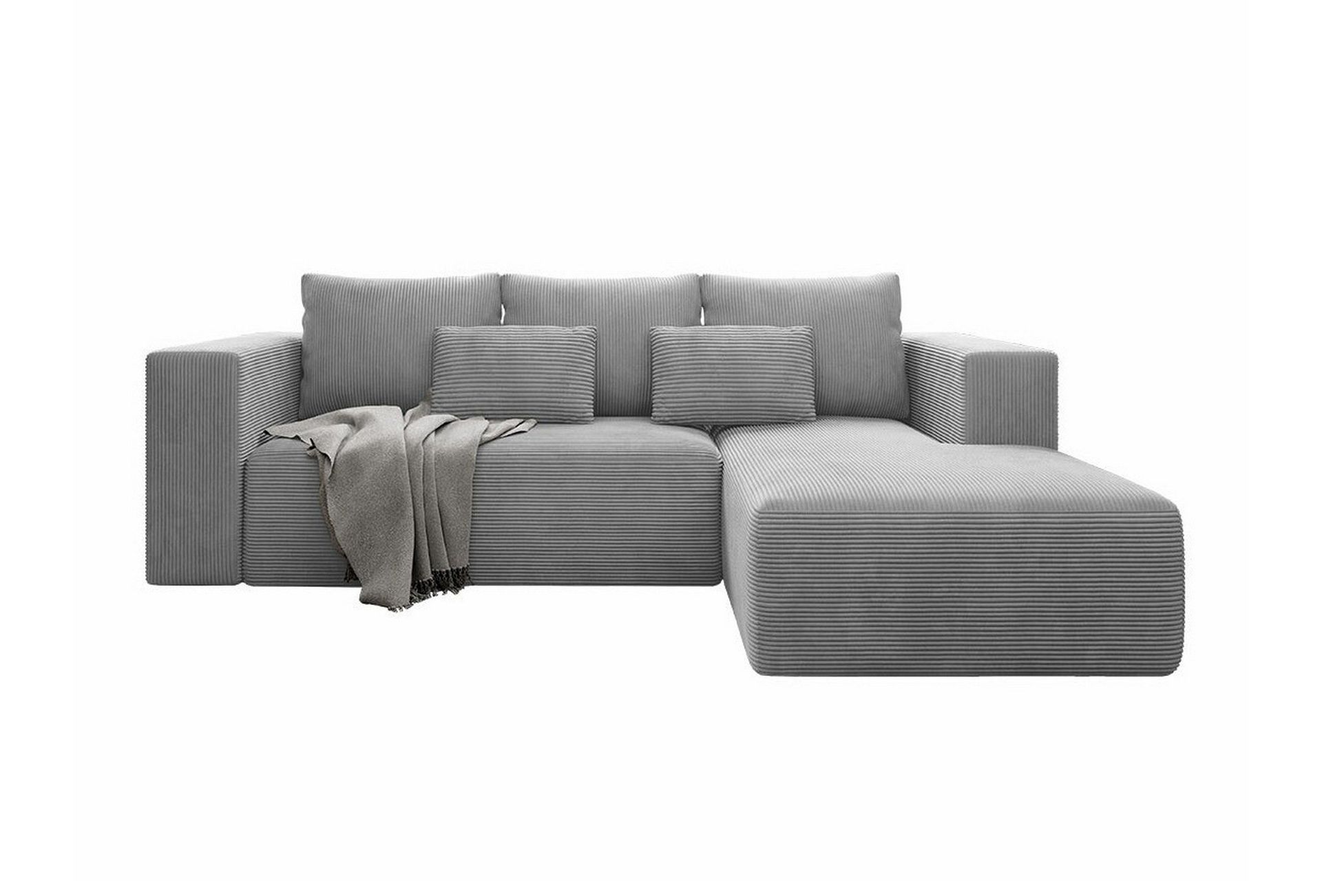 Listowel 3-sits H&ouml;rnb&auml;ddsoffa Light grey/Dark grey -
