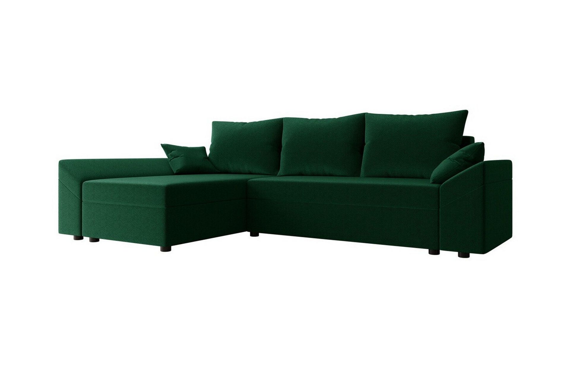 Midfeld 3-sits H&ouml;rnb&auml;ddsoffa Dark green -