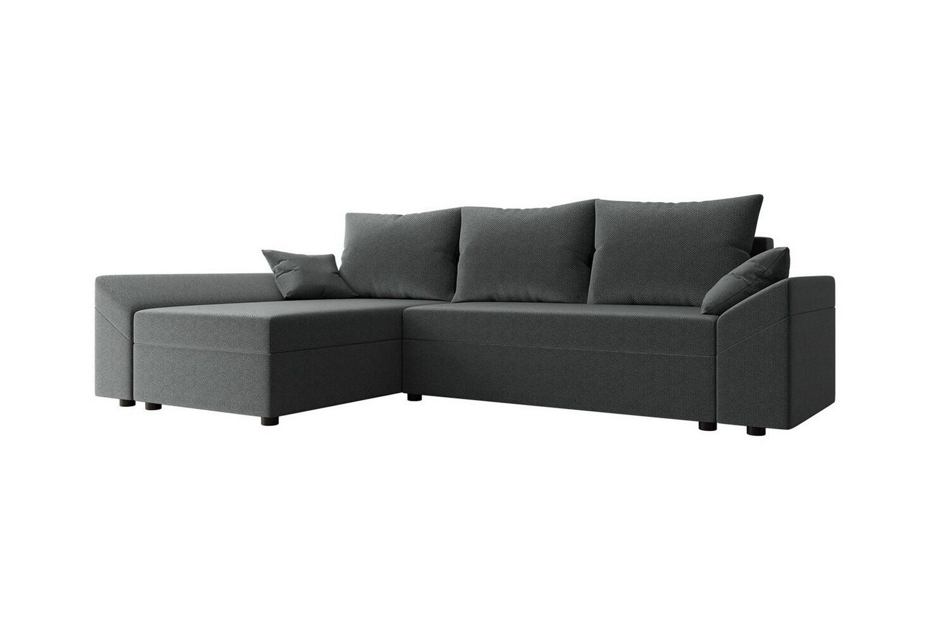 Midfeld 3-sits H&ouml;rnb&auml;ddsoffa NO_BRAND Grey -