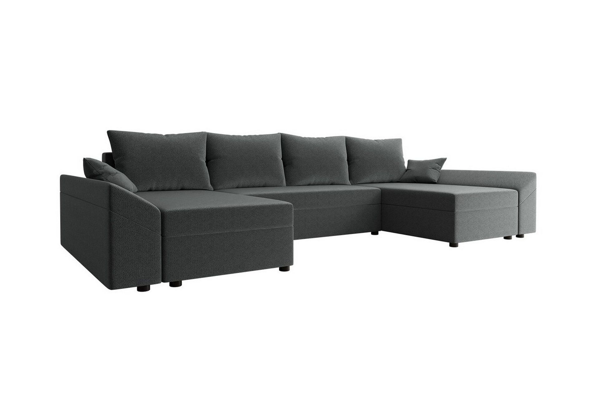Midfeld 4-sits Hörnbäddsoffa NO_BRAND Dark grey -