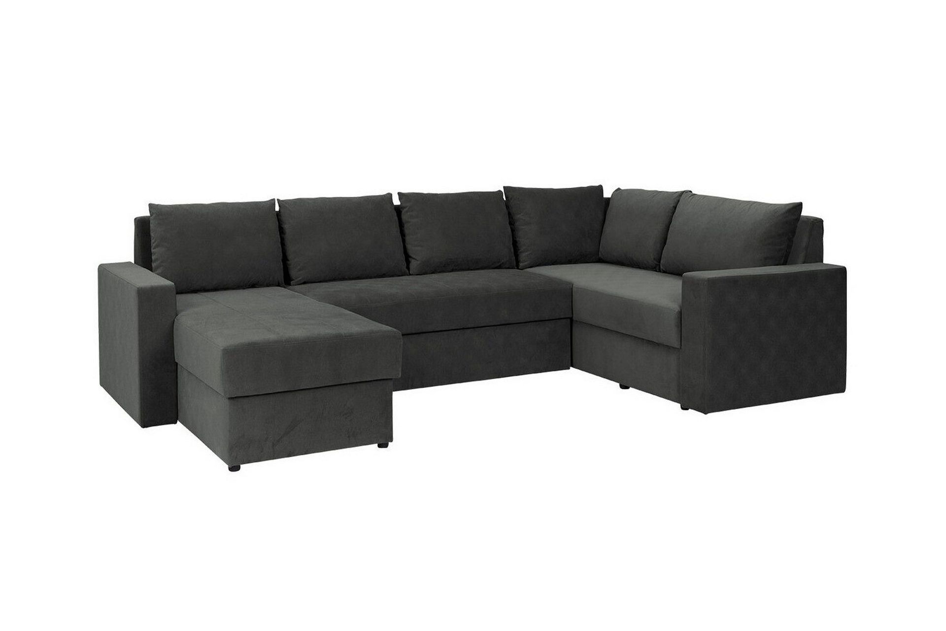 Staffin 4-sits Hörnbäddsoffa NO_BRAND Dark grey -