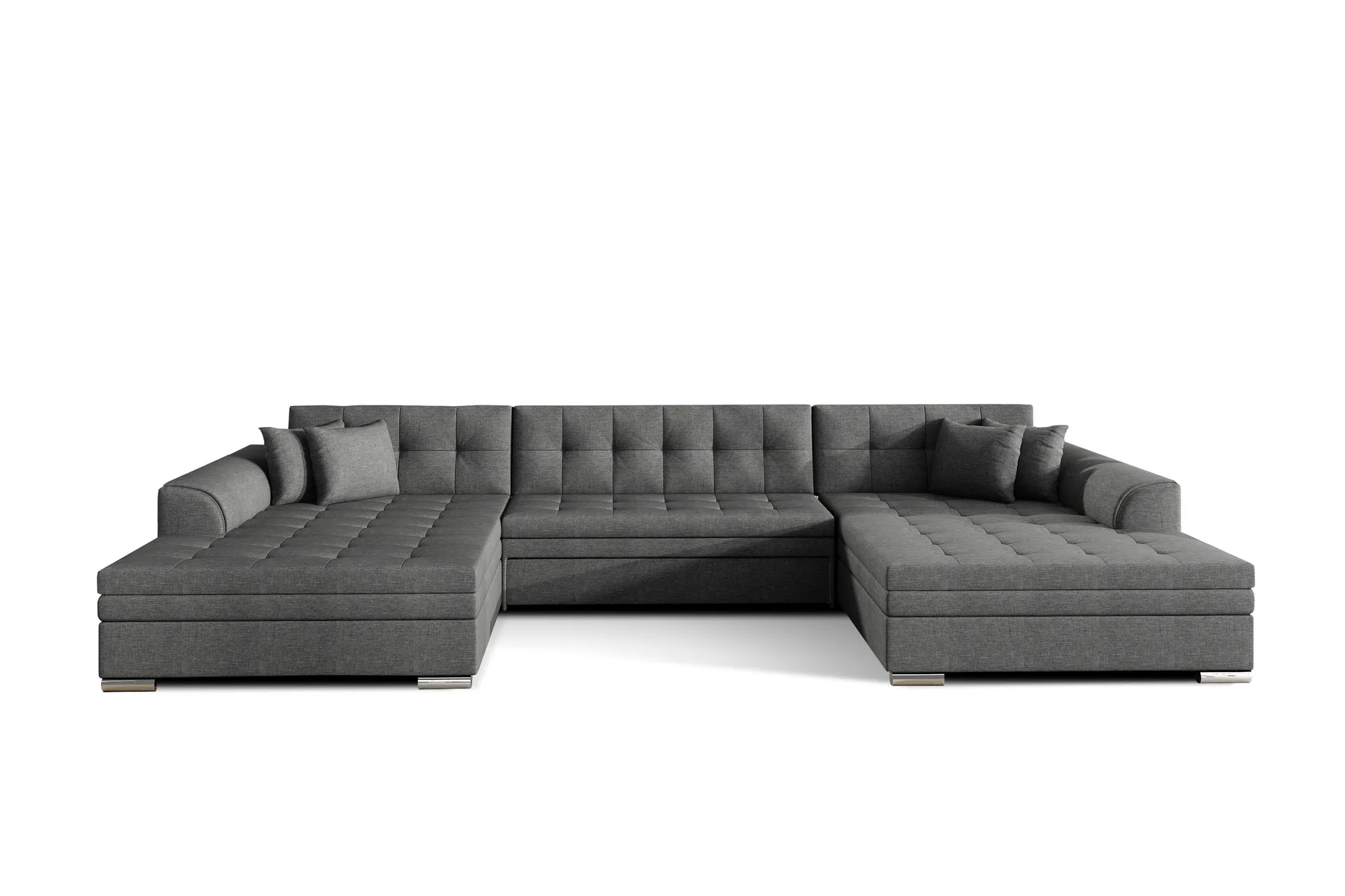 Ventolia Stor U-formad H&ouml;rnb&auml;ddsoffa - Gr&aring;