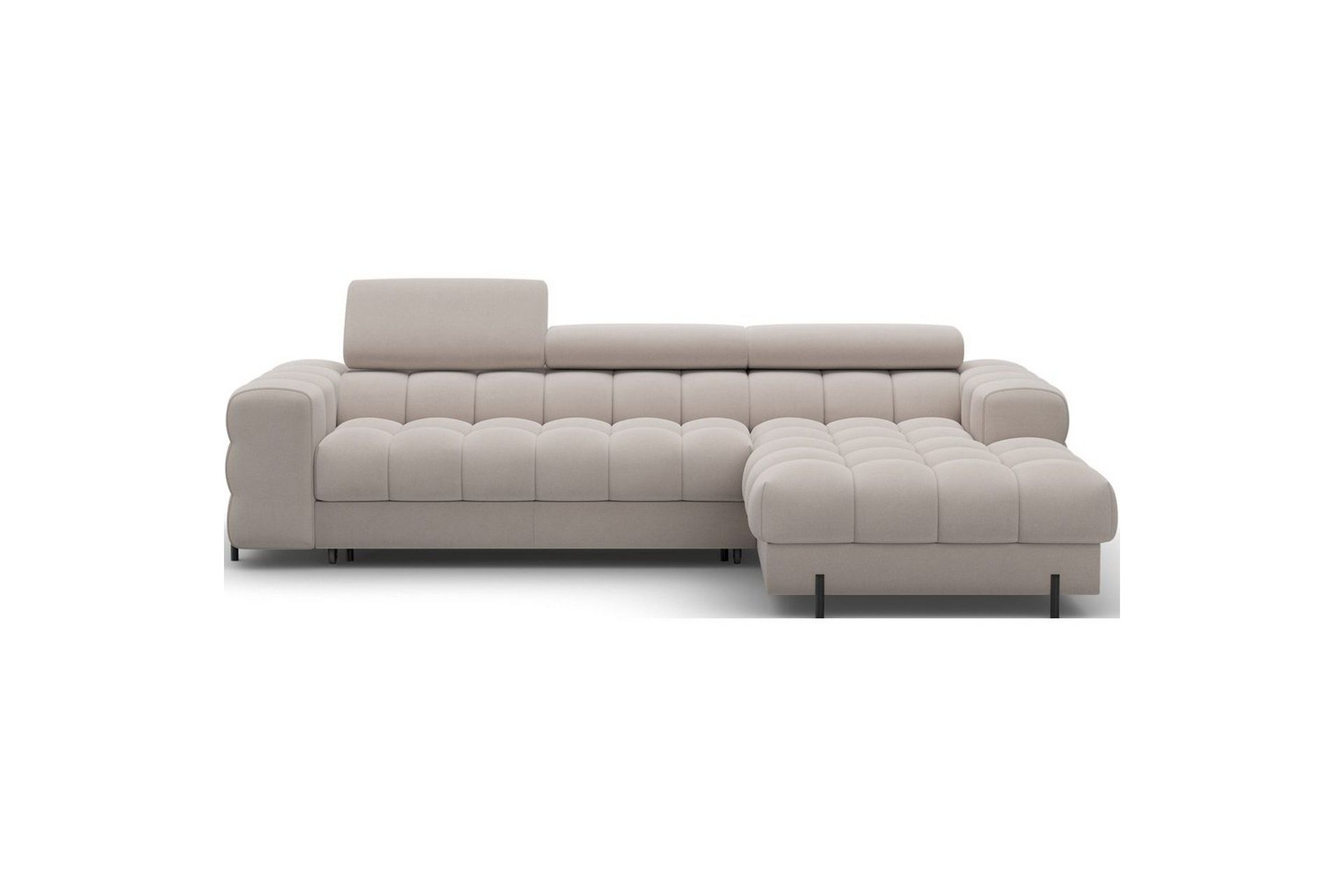 Hörnsoffa Eltap Felro 285x181x93 cm - Sola 18, Beige, Höger