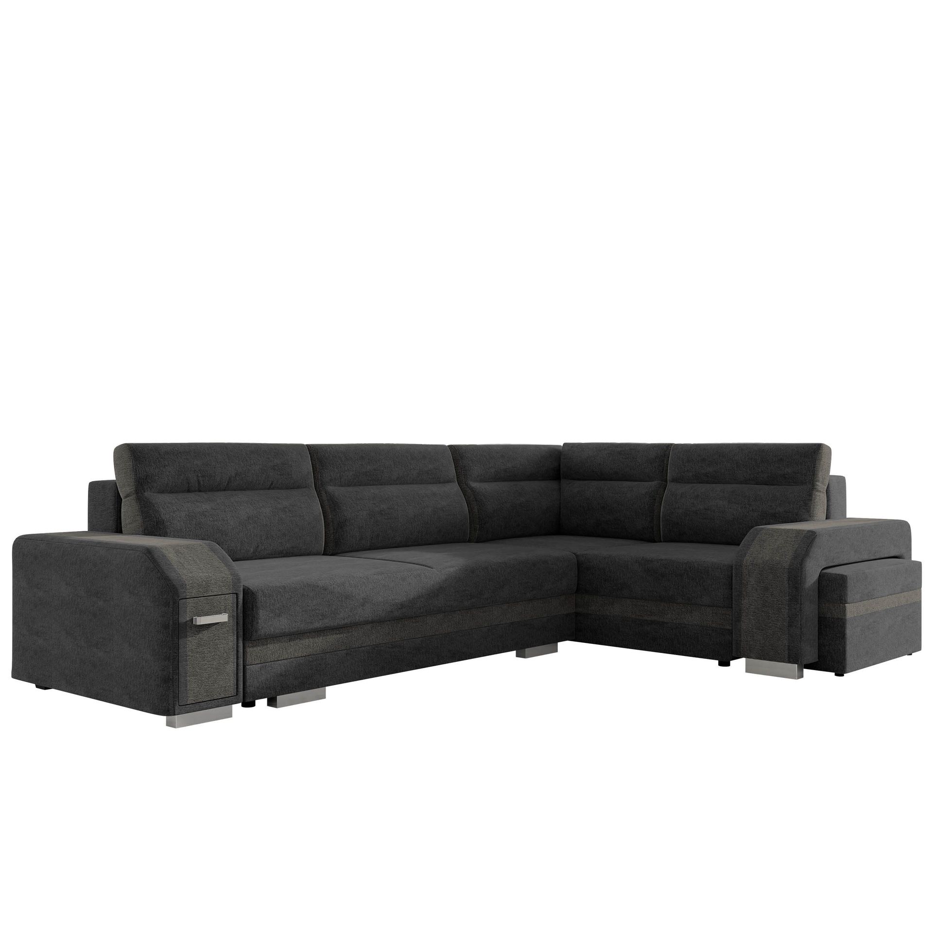 Lesley 4-sits Hörnbäddsoffa med förvaring -