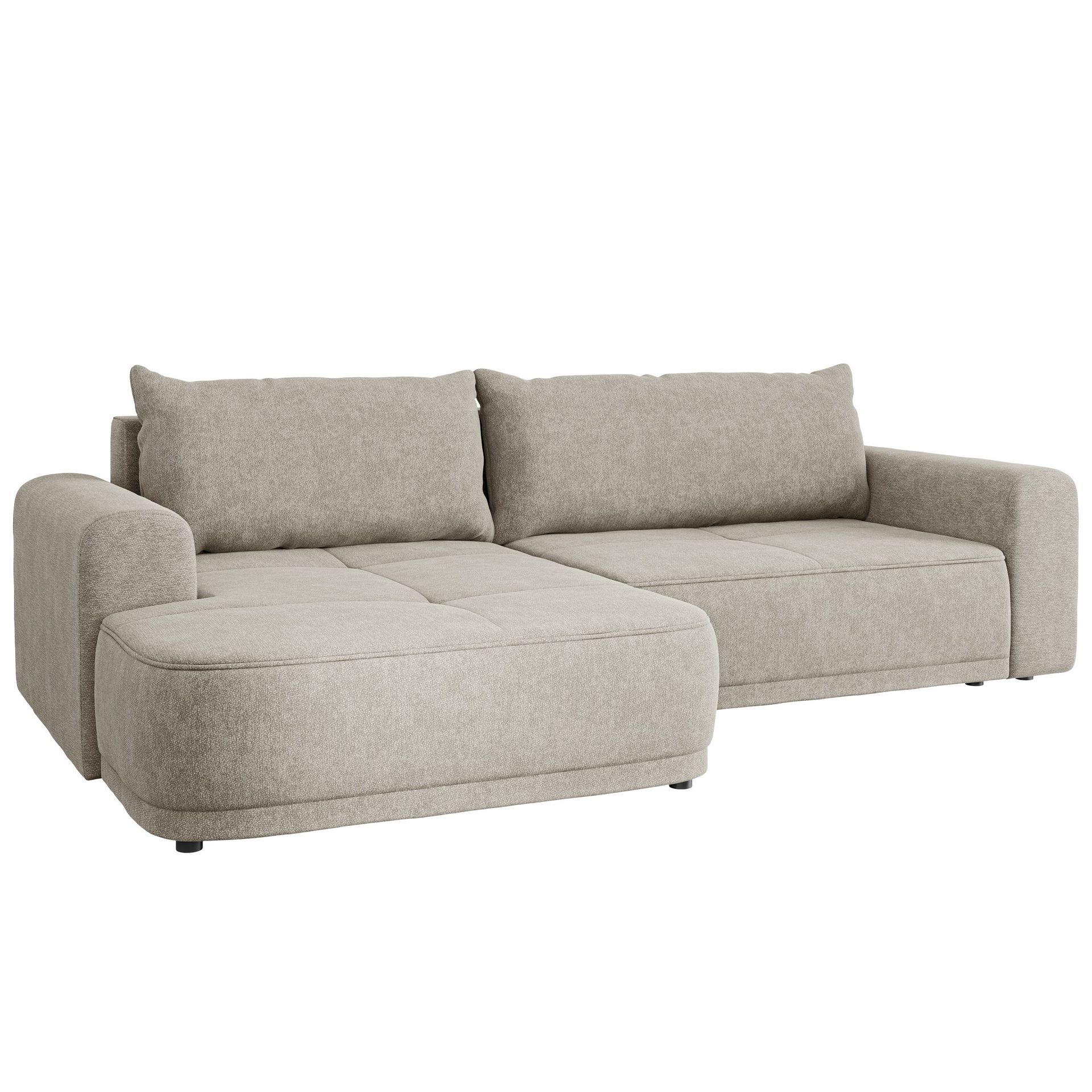 Malor 3-sits Bäddsoffa med divan Vänstervänd - beige