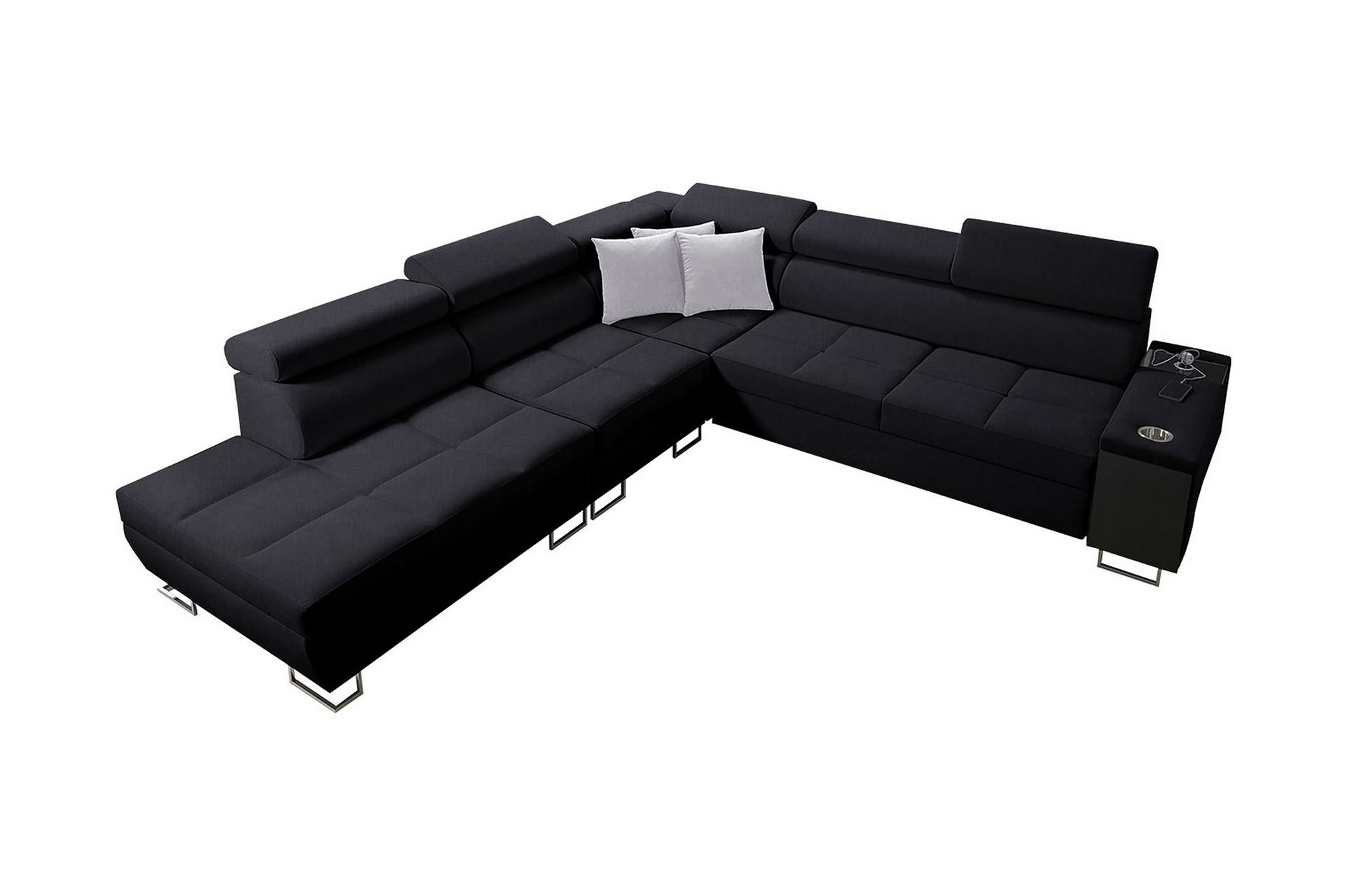Morenia B&auml;ddsoffa m. Sch&auml;slong L-formad -