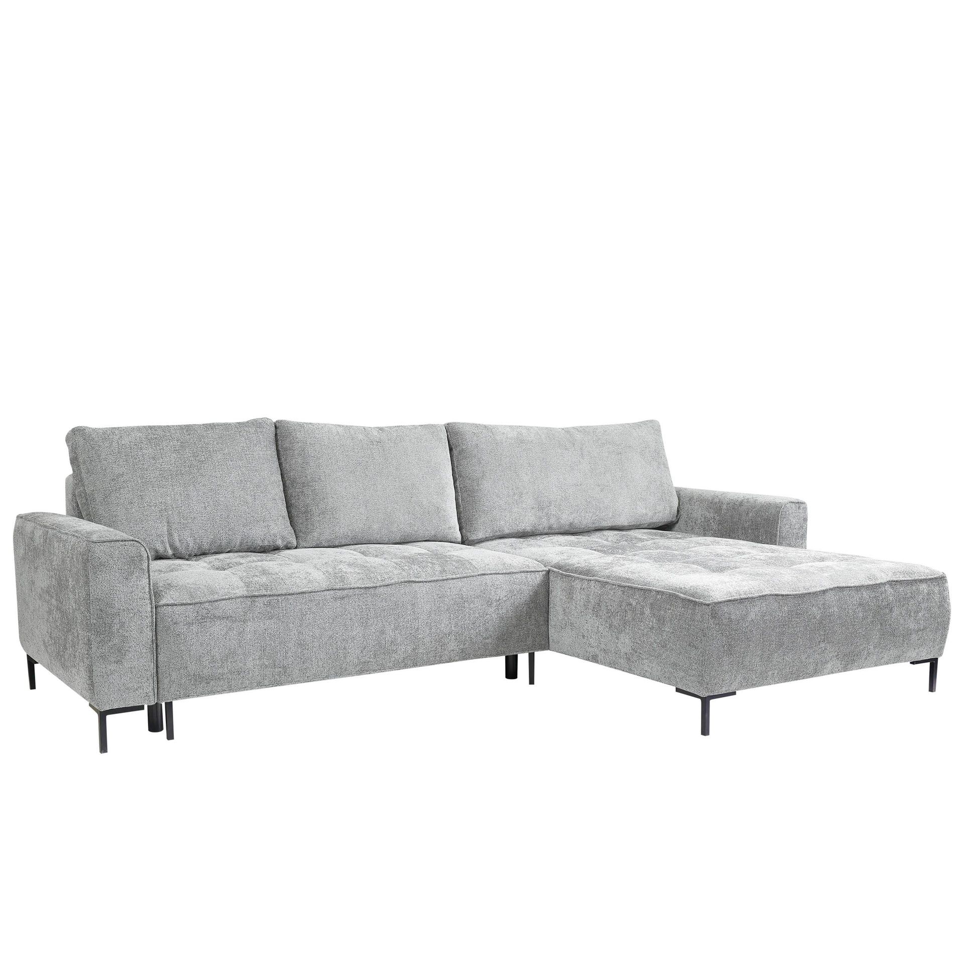 Morvian 3-sits Bäddsoffa med divan - ljusgrå