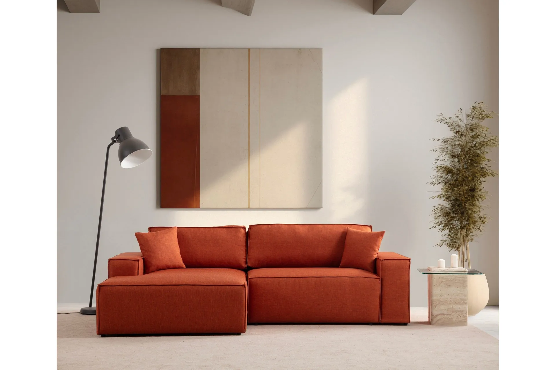 Munehiro H&ouml;rnb&auml;ddsoffa - Orange