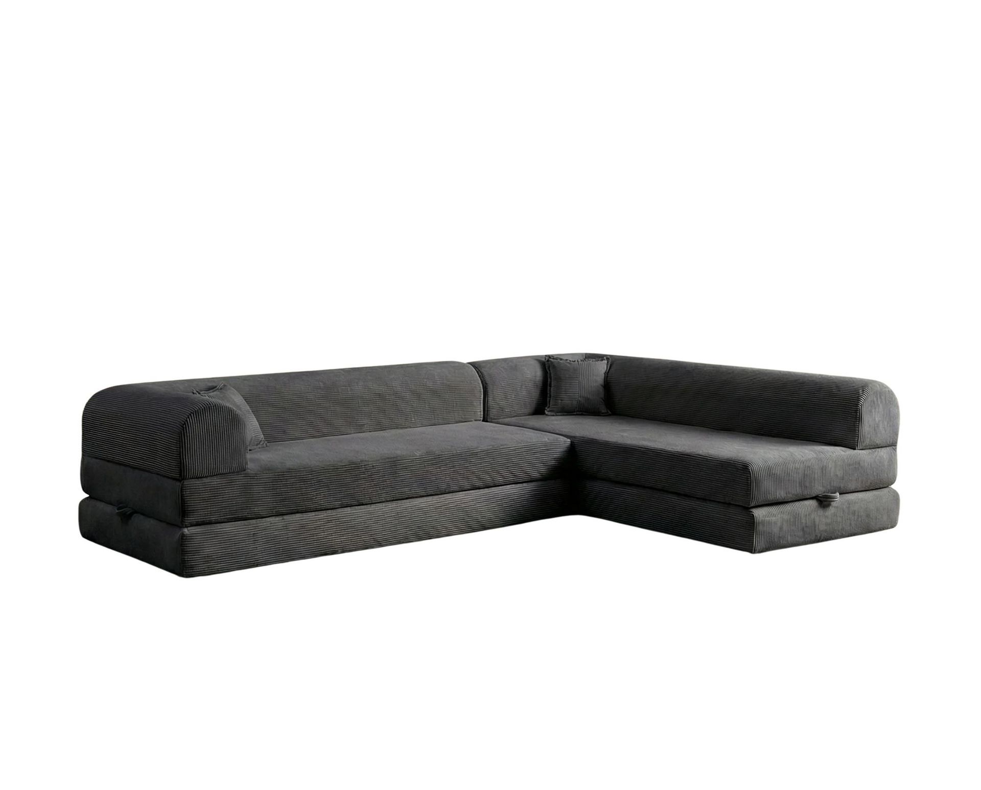 Pento 4-sits H&ouml;rnb&auml;ddsoffa - Antracit