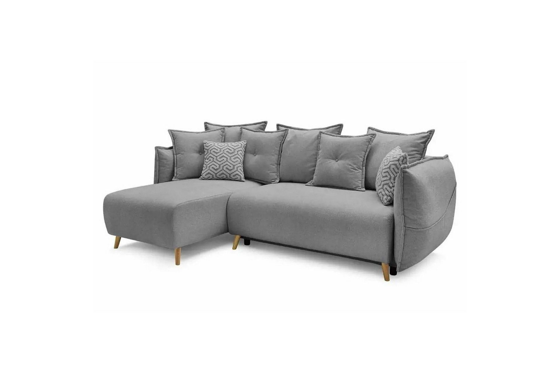 Puffin B&auml;ddsoffa med Divan 3-sits - Gr&aring;
