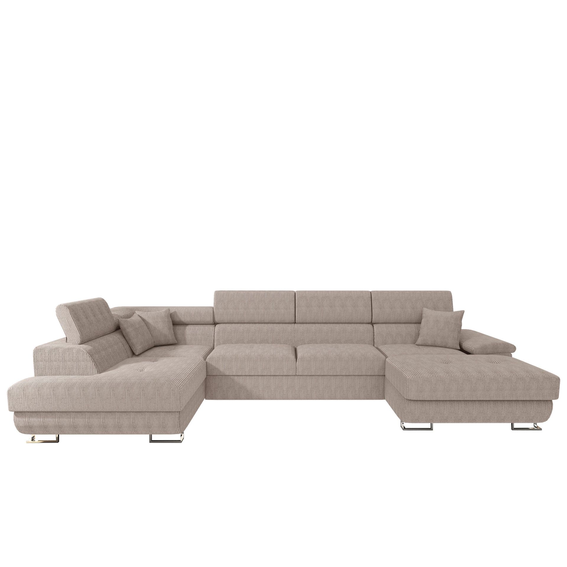 Reginia 5-sits U-Bäddsoffa med förvaring -
