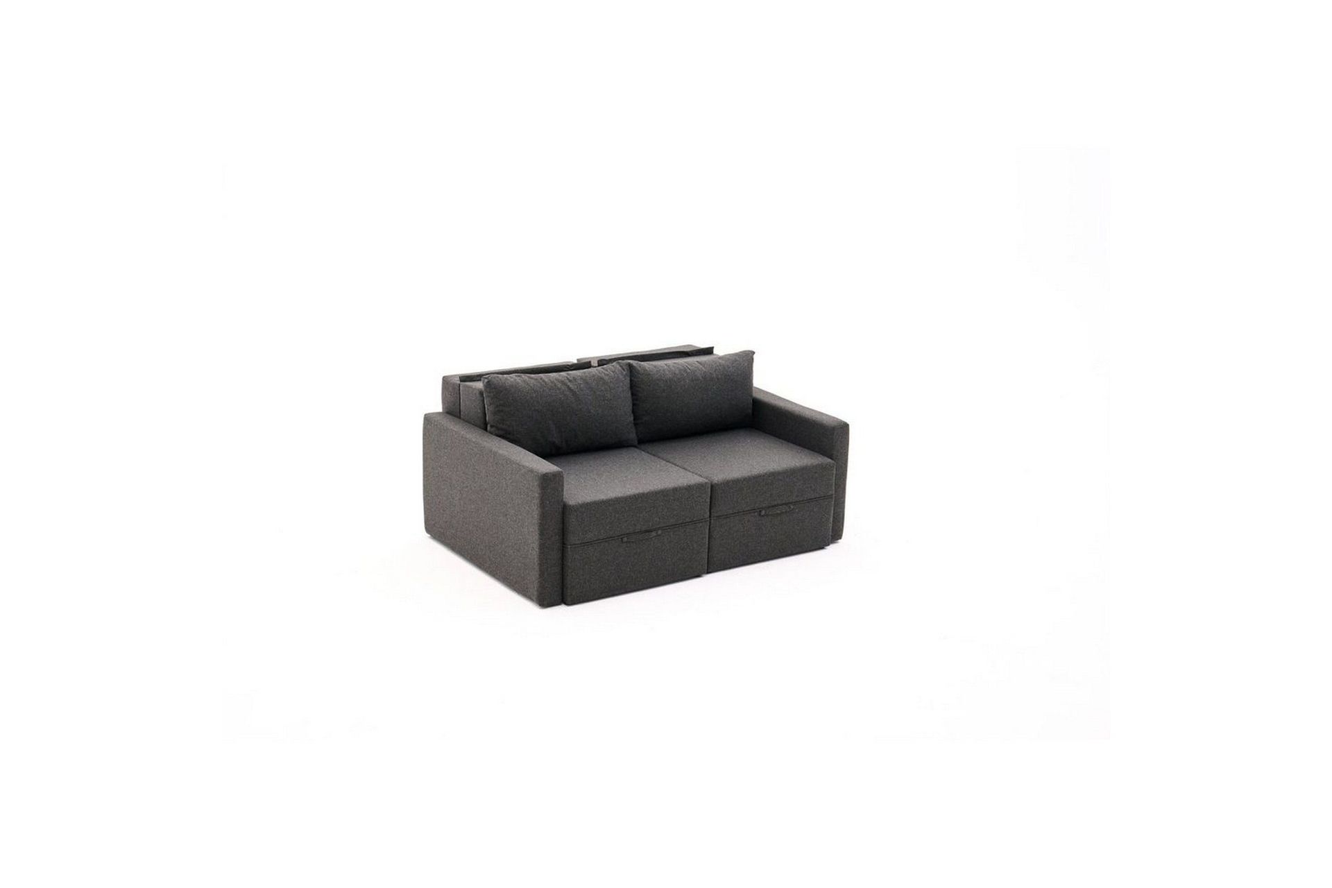 Savra Bäddsoffa med Divan 2-sits - Antracit