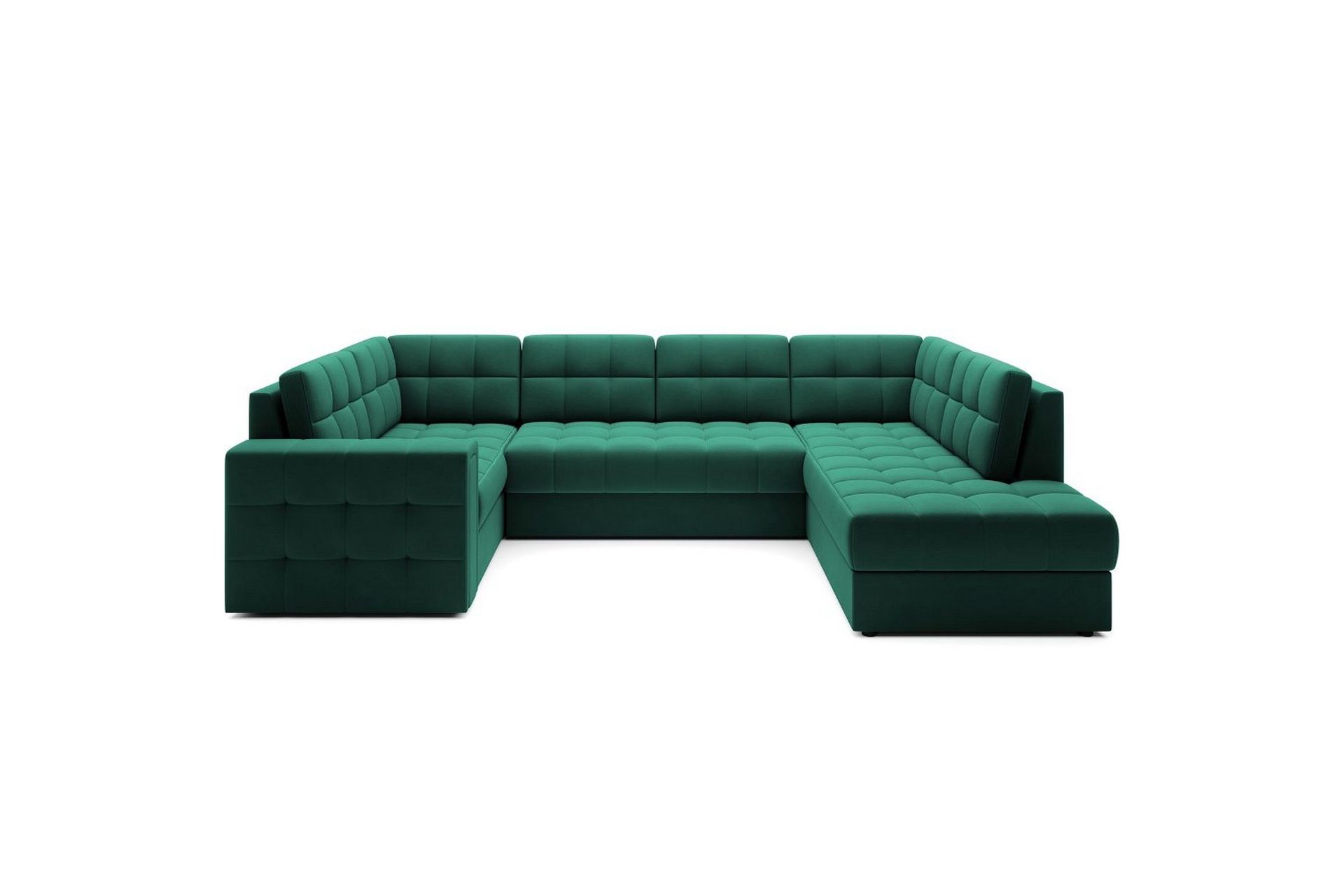 Sektionssoffa Eltap Blewett 299x198x82 cm - Lukso 35, Grön, Höger