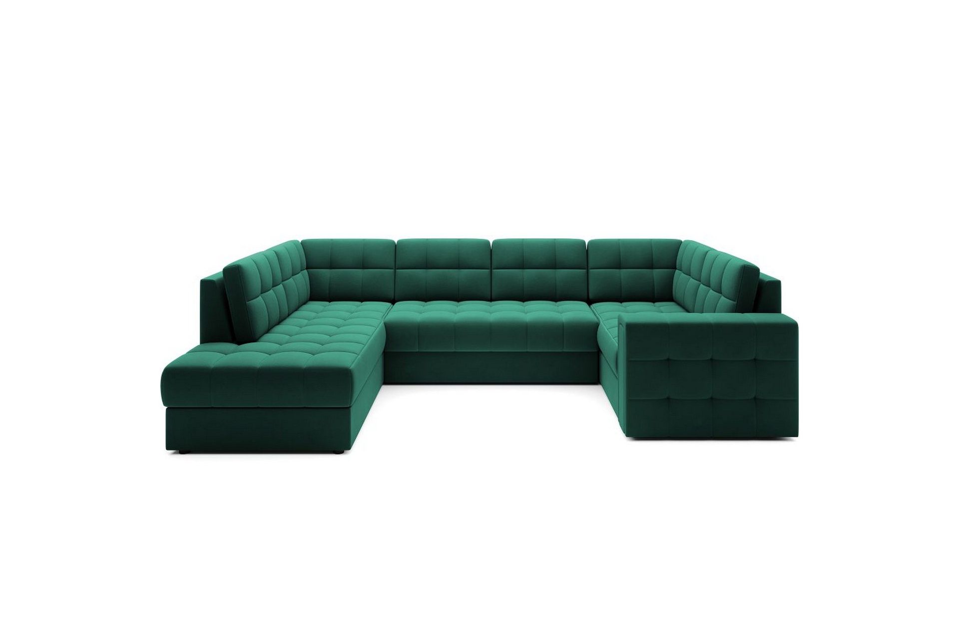 Sektionssoffa Eltap Blewett 299x198x82 cm - Lukso 35, Grön, Vänster