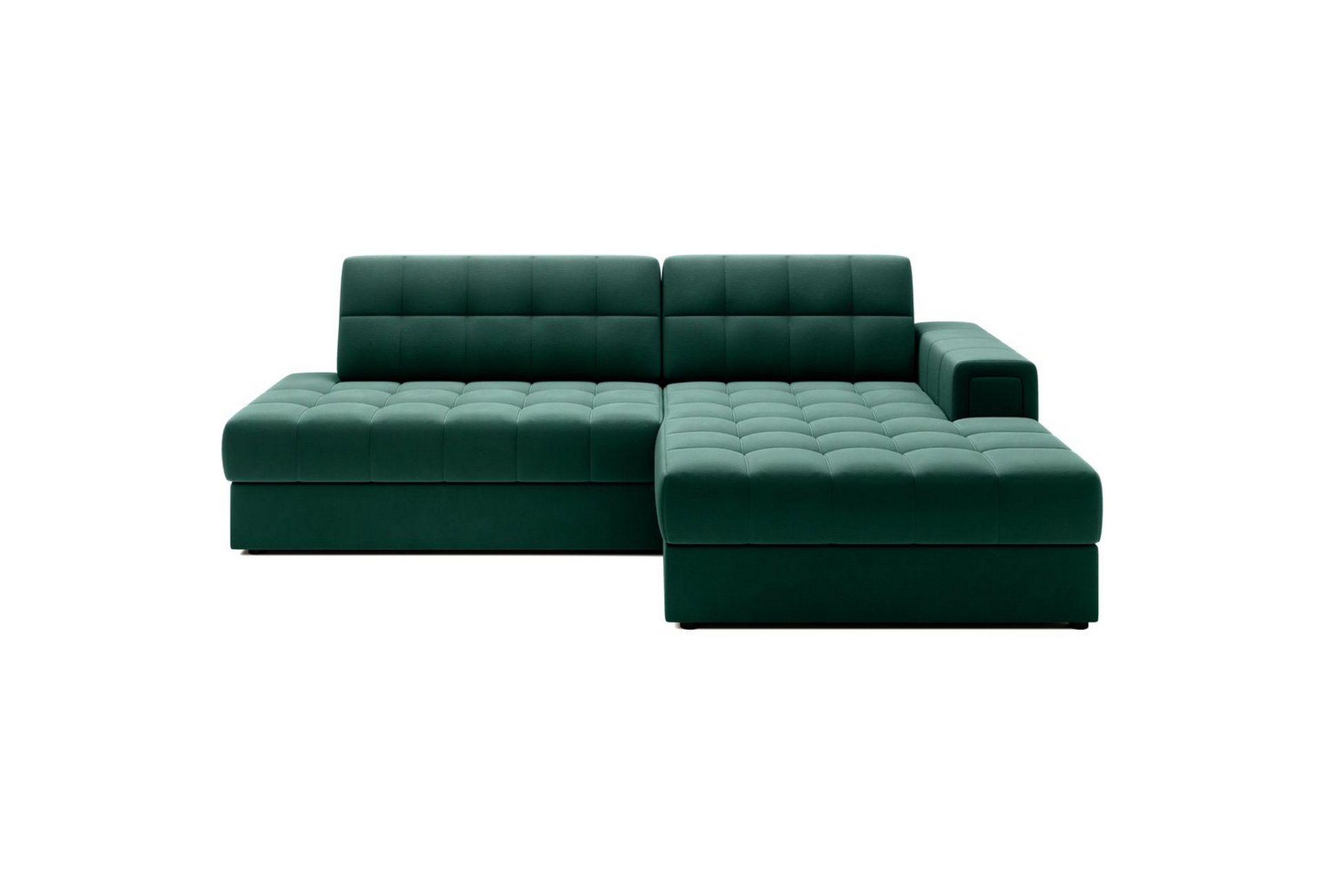 Sektionssoffa Eltap Blezalt 240x150x82 cm - Lukso 35, Grön, Höger