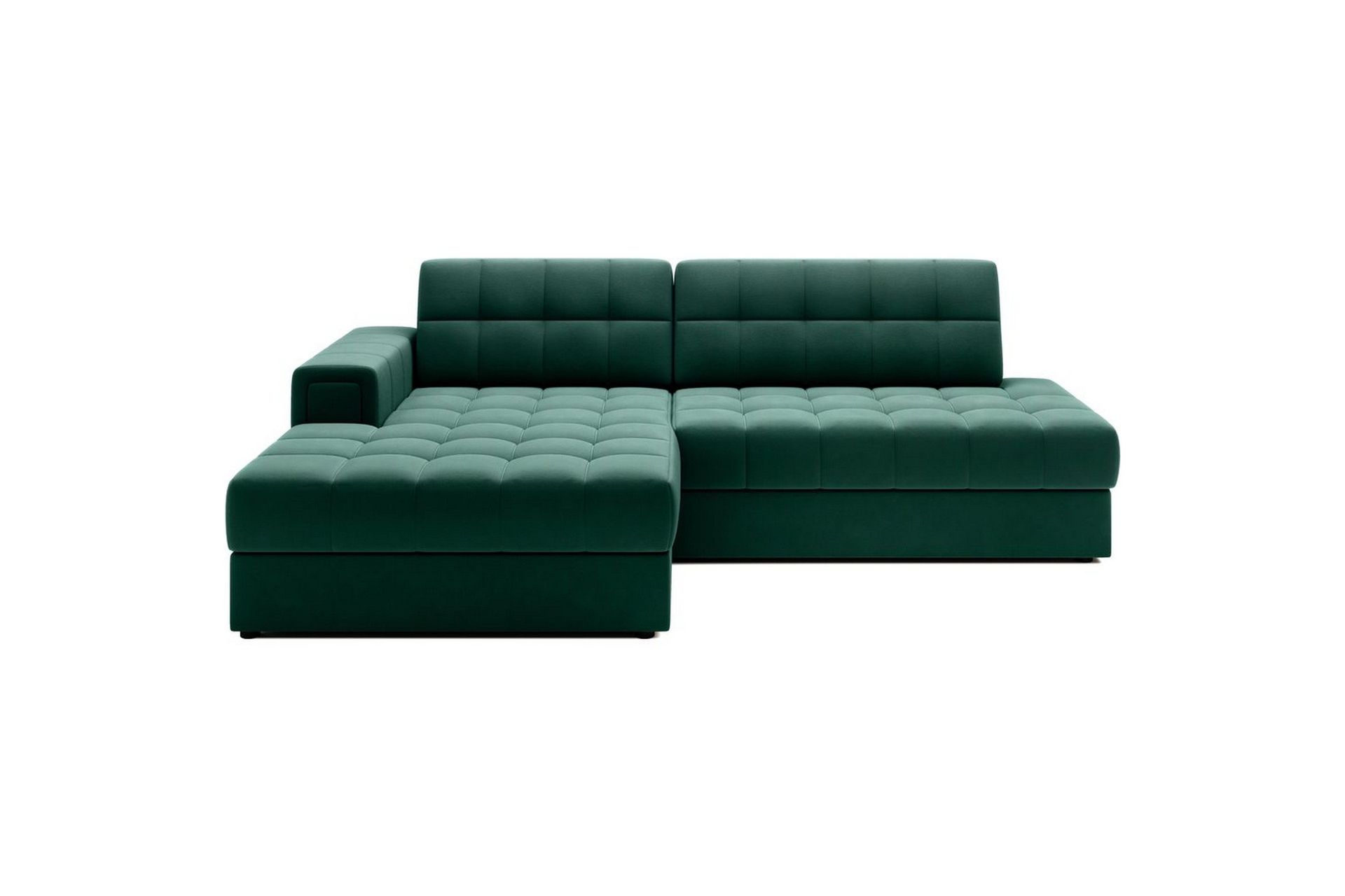 Sektionssoffa Eltap Blezalt 240x150x82 cm - Lukso 35, Grön, Vänster