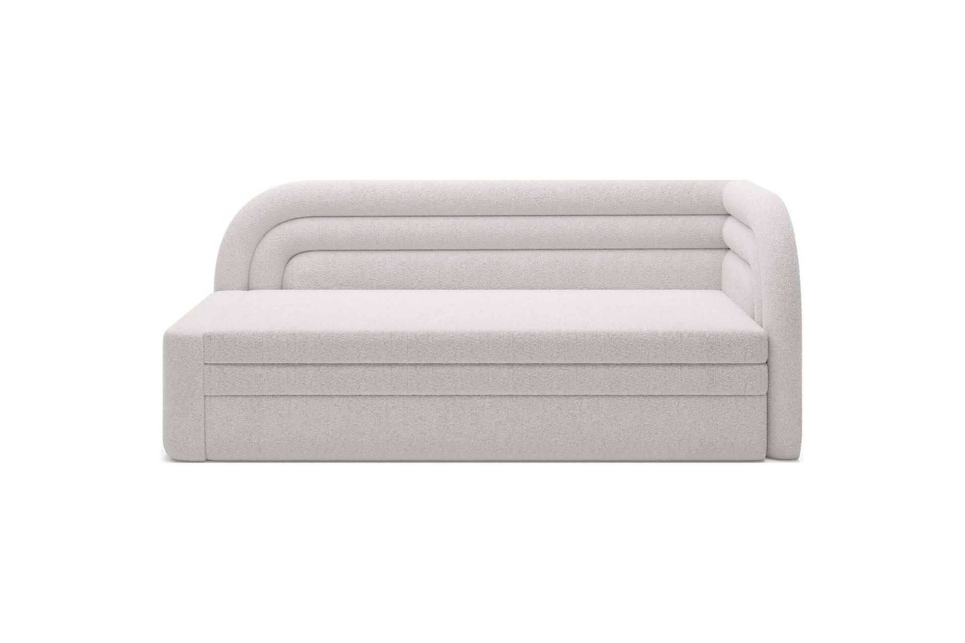 Soffa Eltap Fabillo 223x86x80 cm - Royal 01, Vit, H&ouml;ger