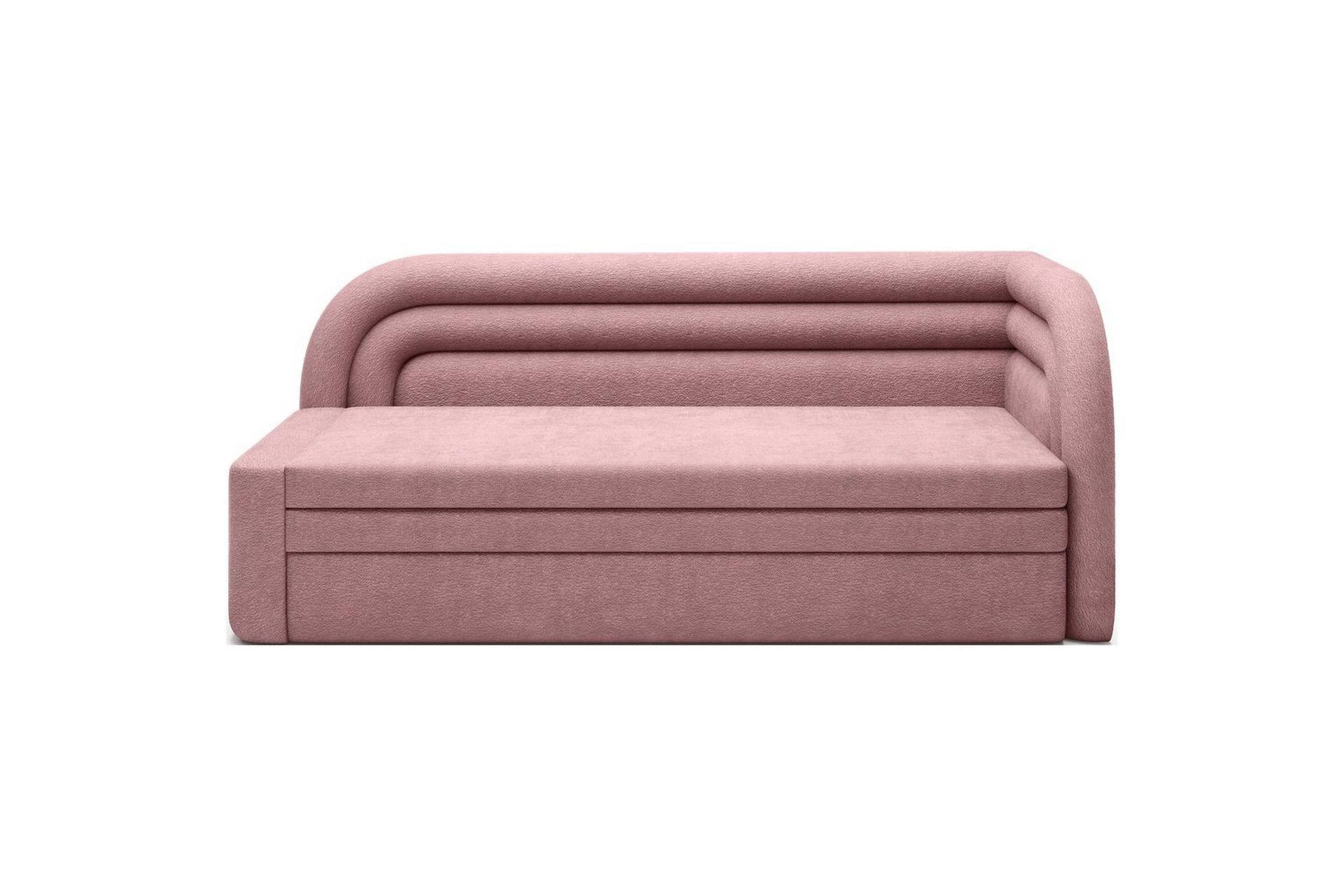 Soffa Eltap Fabillo 223x86x80 cm - Touch 24, Rosa, Höger