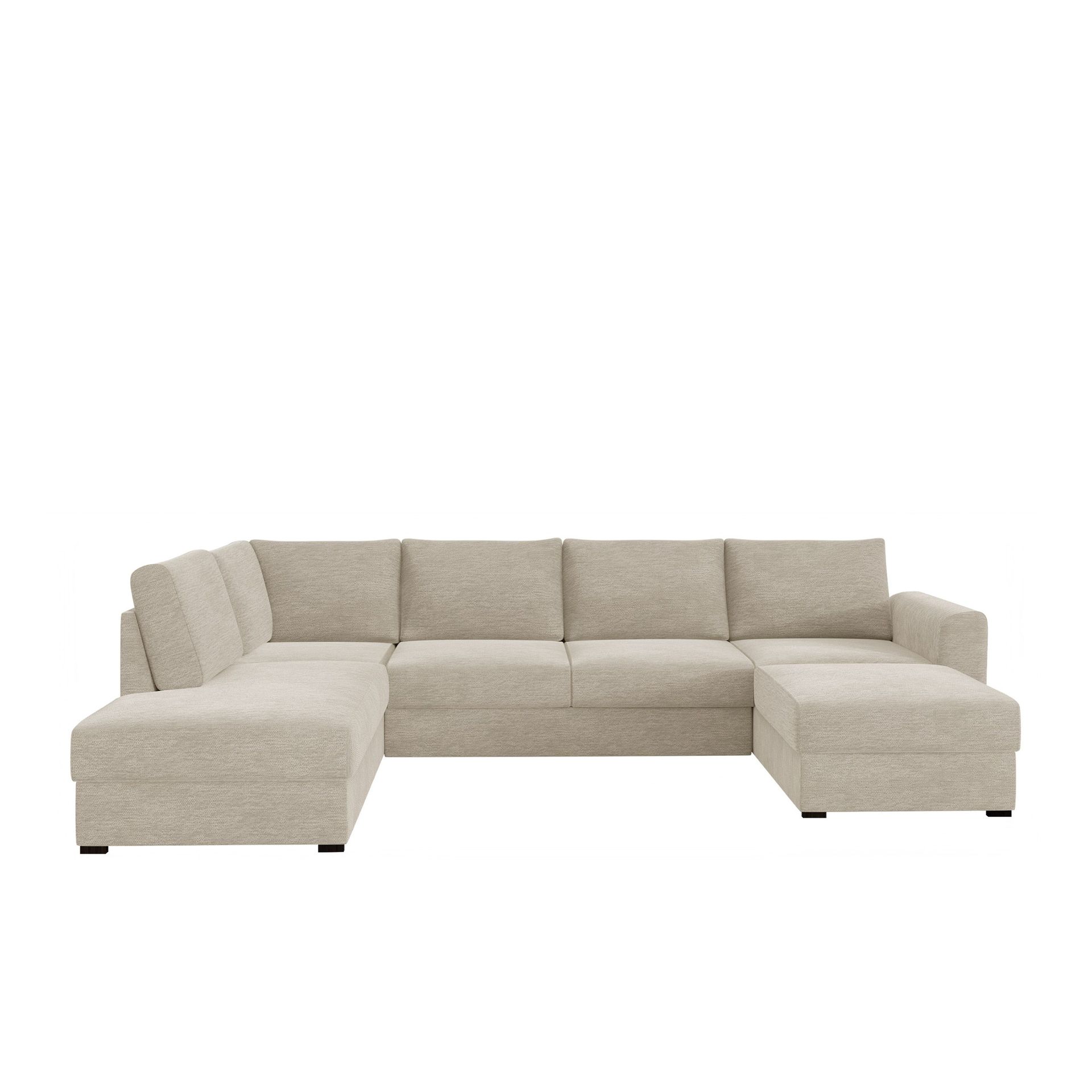 Taberk 5-sits U-Soffa med Divan H&ouml;ger -