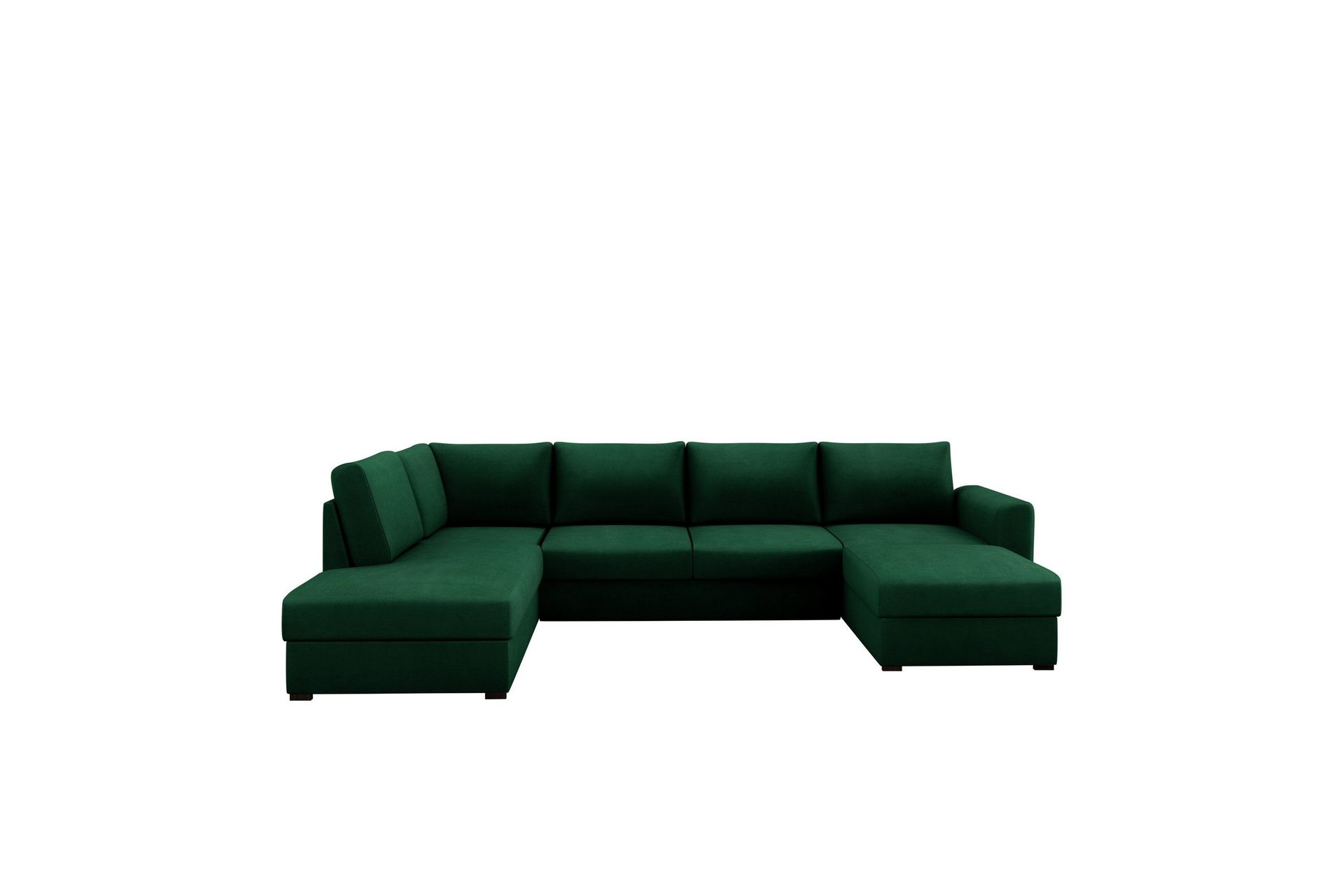Taberk B&auml;ddsoffa med Divan och Sch&auml;slong 4-sits - Gr&ouml;n