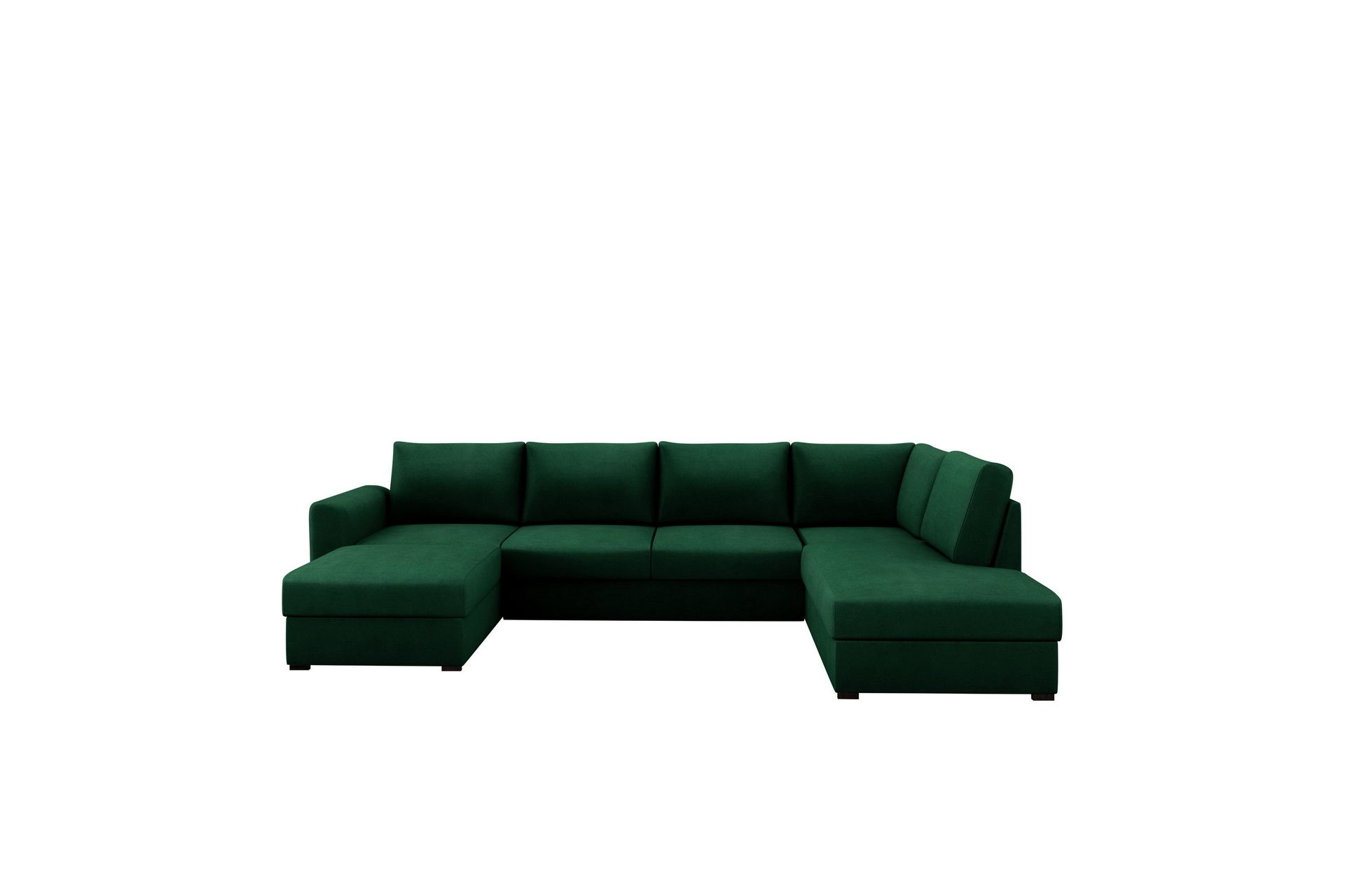 Taberk B&auml;ddsoffa med Divan och Sch&auml;slong 4-sits - Gr&ouml;n