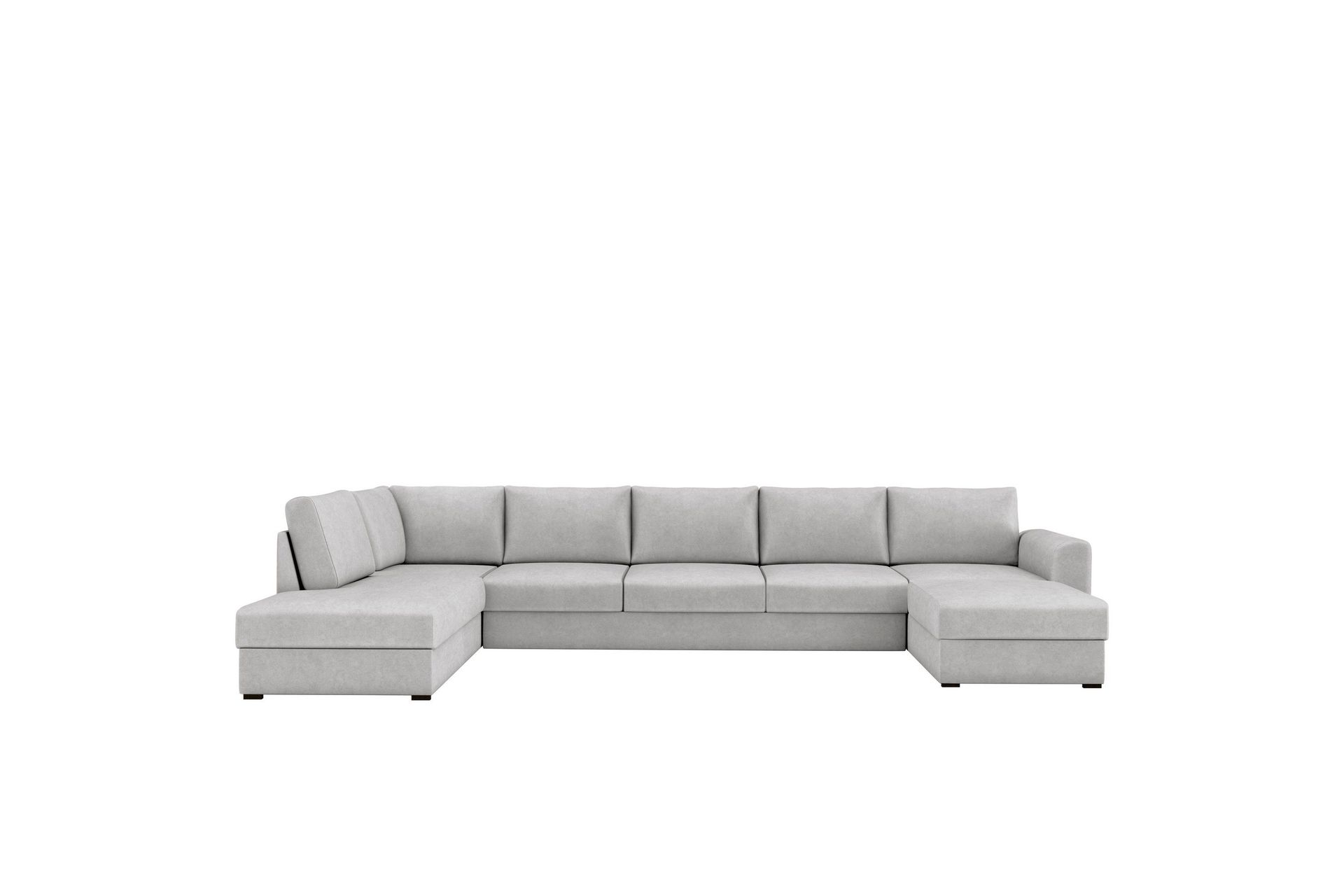 Taberk B&auml;ddsoffa med Divan och Sch&auml;slong 5-sits - Gr&aring;