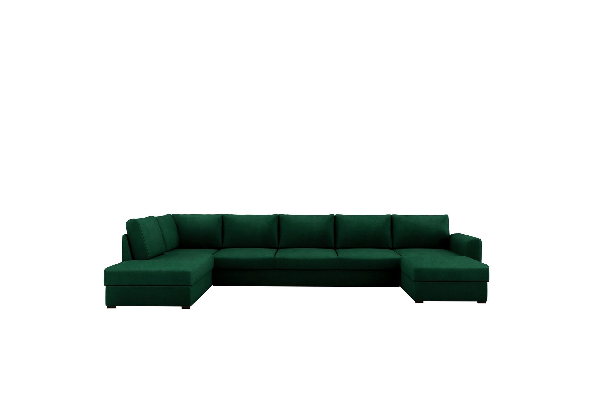 Taberk B&auml;ddsoffa med Divan och Sch&auml;slong 5-sits - Gr&ouml;n