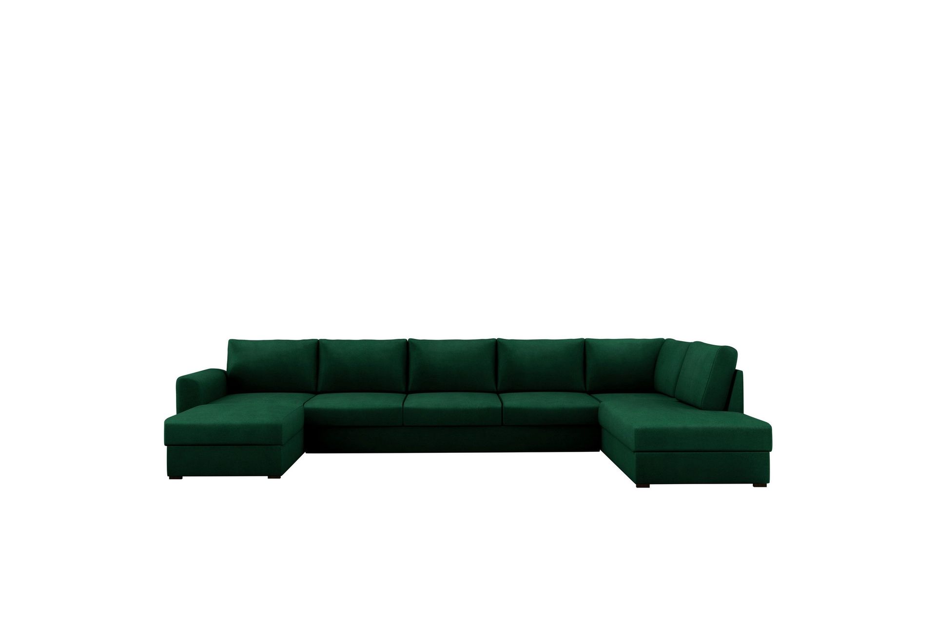 Taberk B&auml;ddsoffa med Divan och Sch&auml;slong 5-sits - Gr&ouml;n