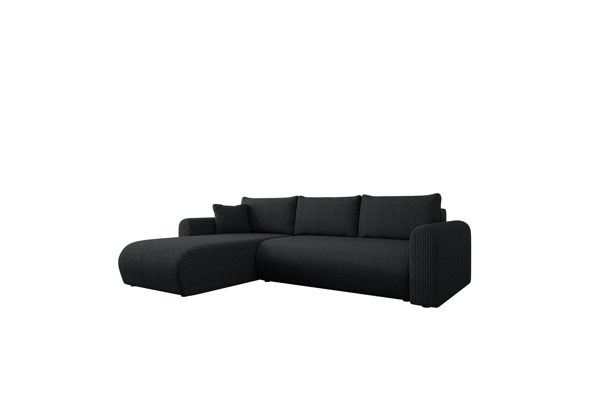 Tacon B&auml;ddsoffa m. Divan 3-sits - Svart