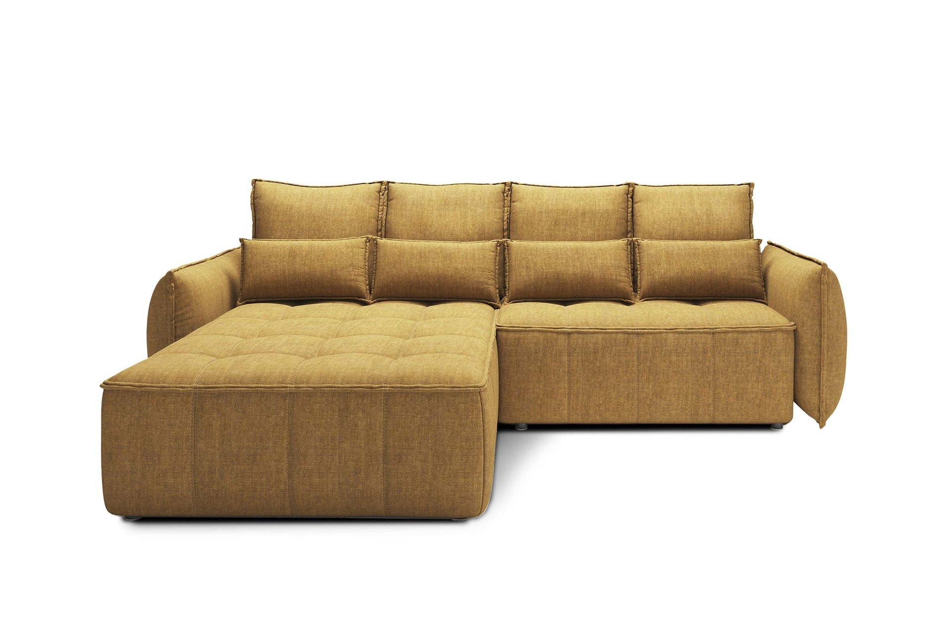 Takara Bäddsoffa med Divan 3-sits - Gul