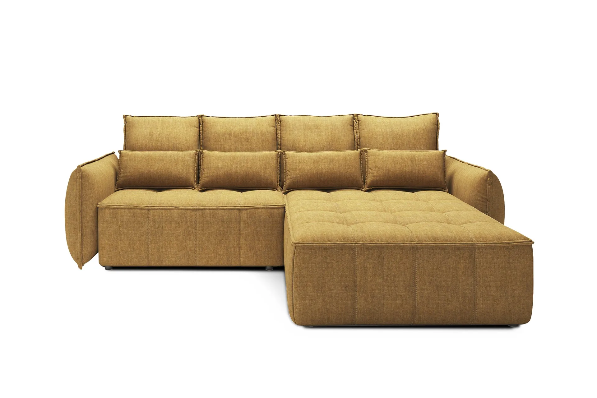 Takara Bäddsoffa med Divan 3-sits - Gul
