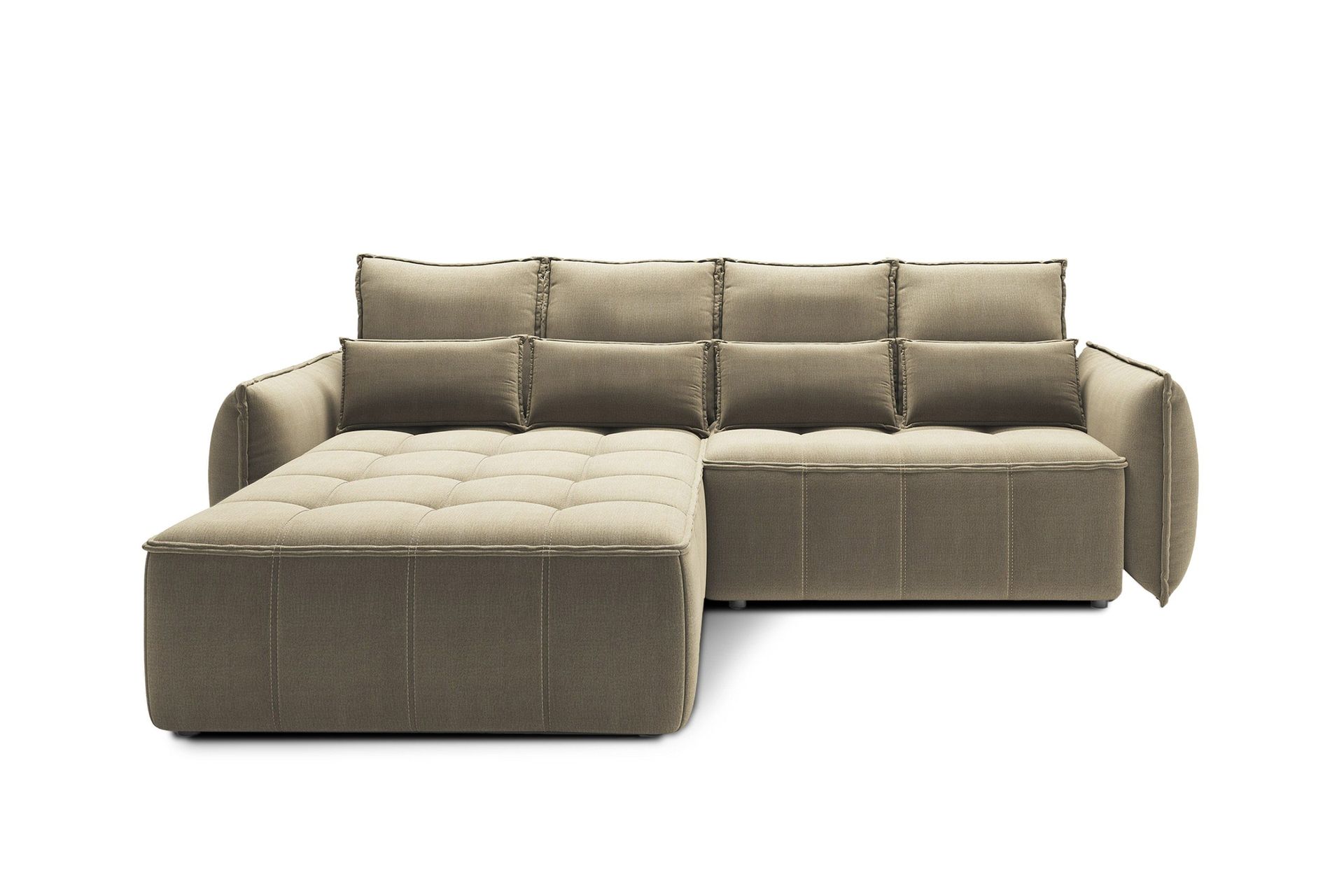 Takara Bäddsoffa med Divan 3-sits - Ljusbrun