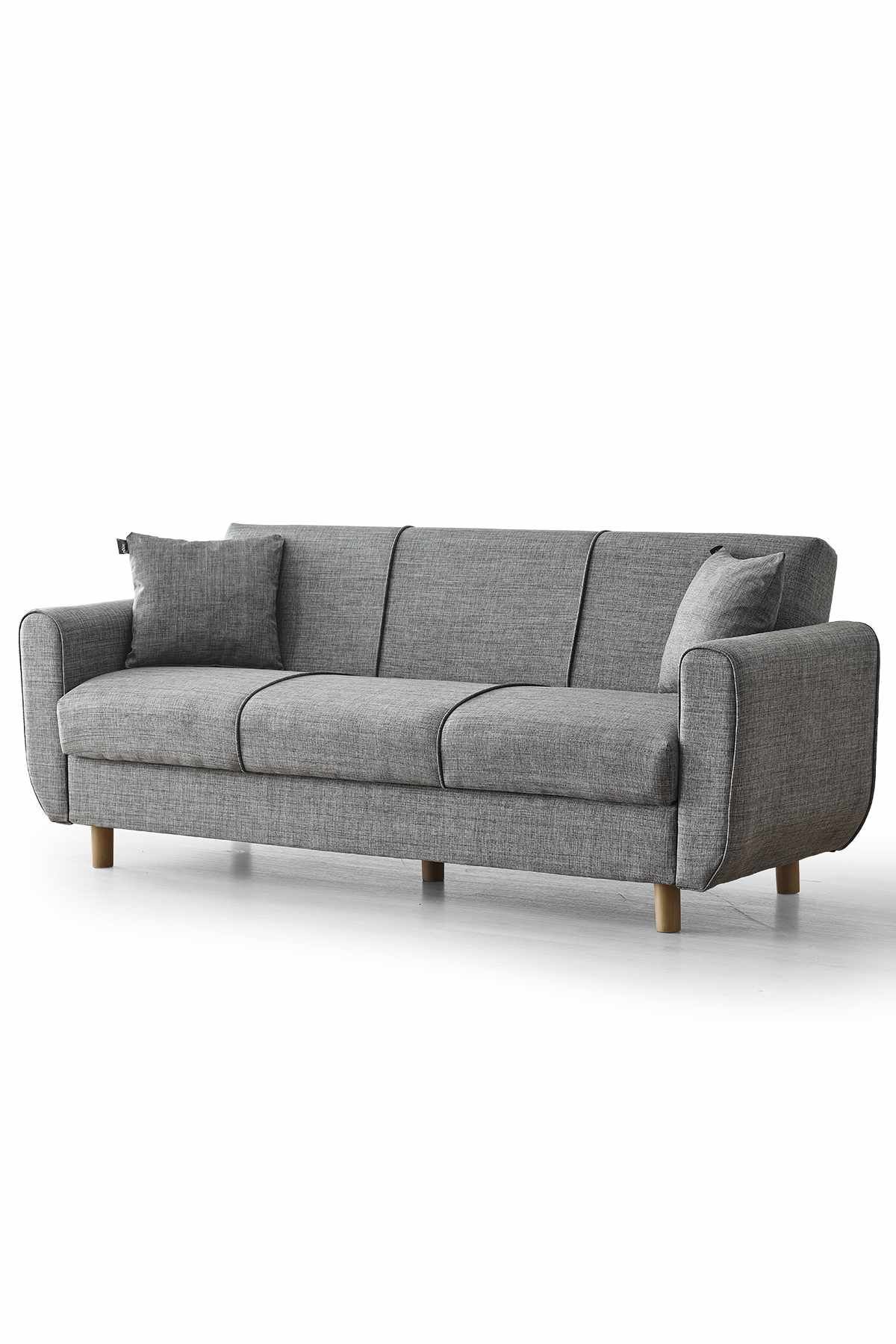 Torlan 3-sits Soffa - Grå