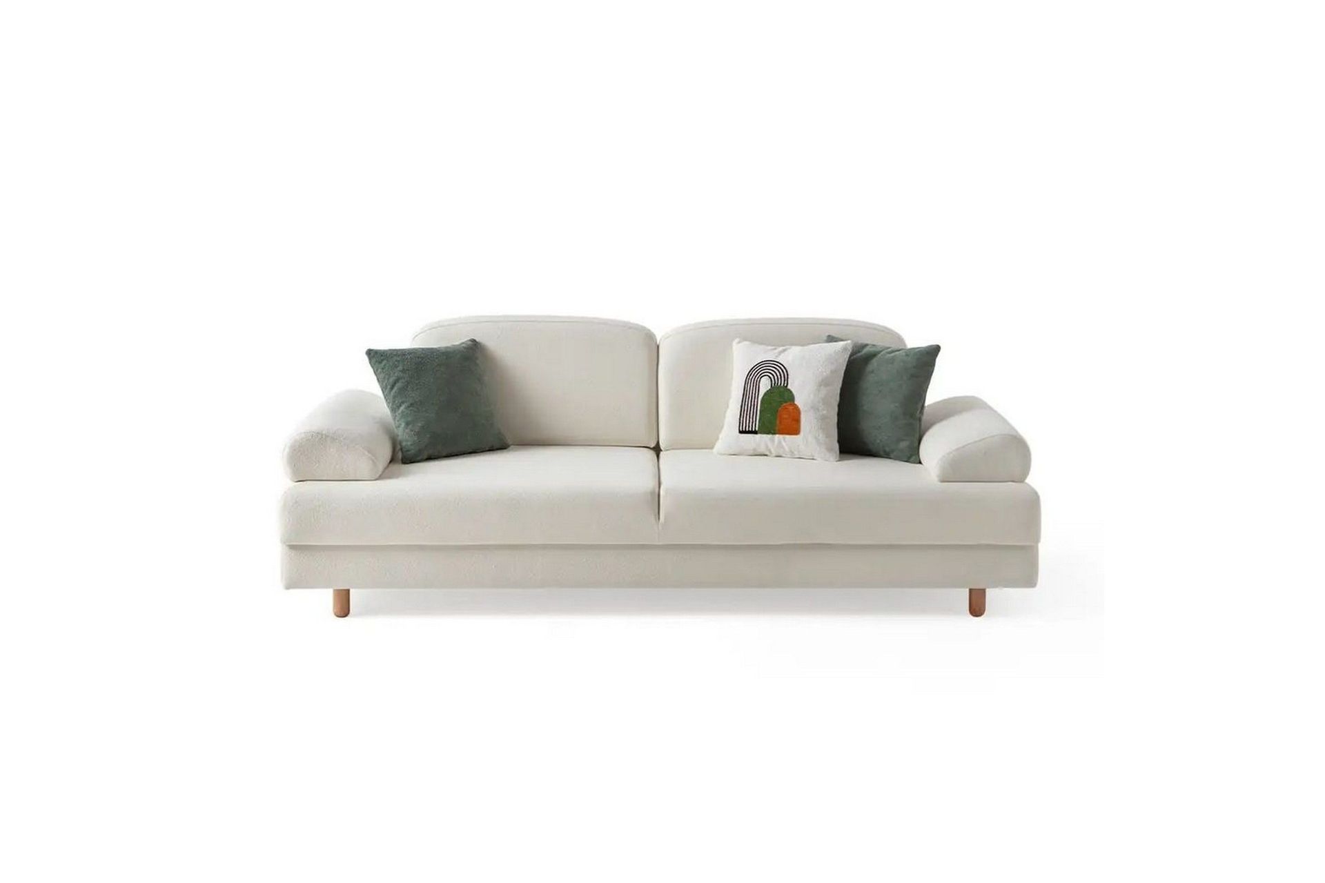 Torrelis B&auml;ddsoffa 3-sits - Vit