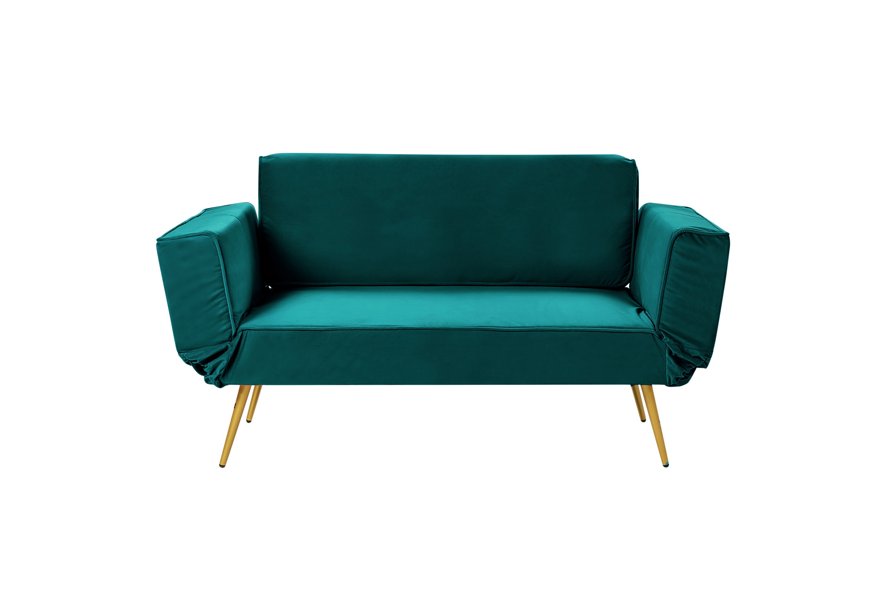 Touya Bäddsoffa 2-sits Guld/Grön