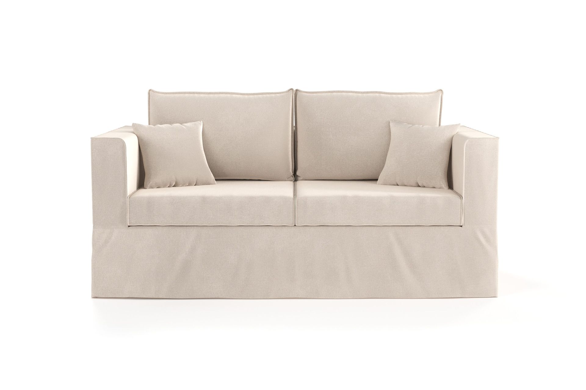 Travstad 3-sits B&auml;ddsoffa i Chenille - Beige