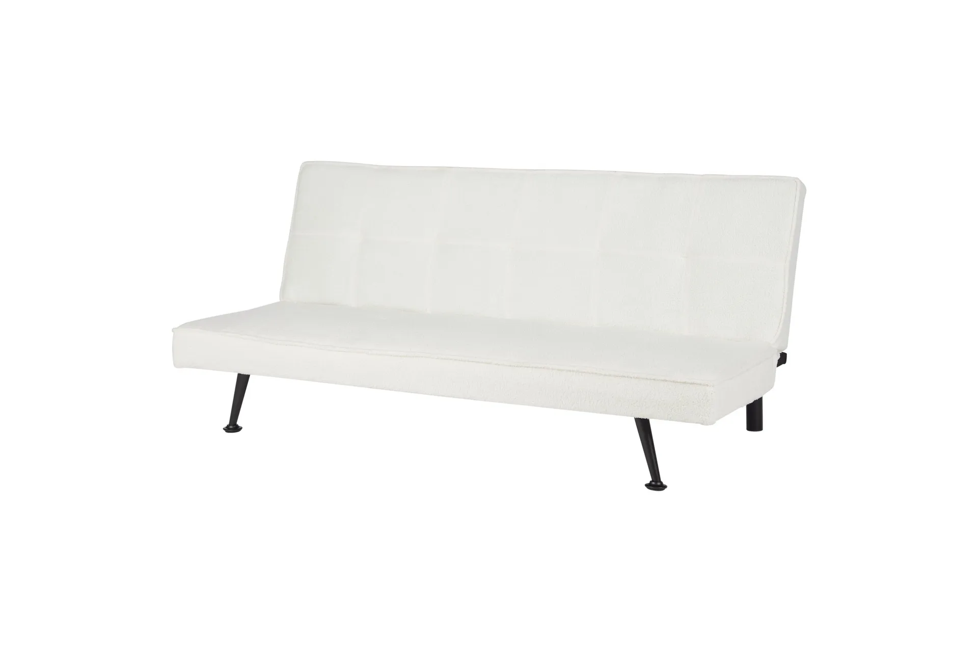 tunni bäddsoffa 3-sits - svart/vit